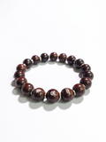 ZenWenwan Fortune Seed (Zi Jin Shu) barrel bracelet with 12mm beads and sterling silver spacers, featuring traditional Chinese design.