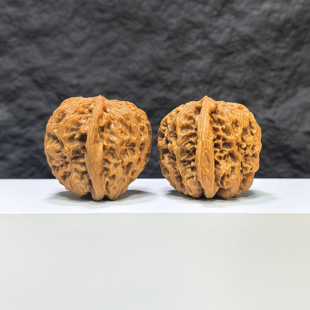 【收藏級】華北將軍嶺 文玩核桃 (4.6 × 4.6cm) | [Collector's Grade] North China General Ridge Walnut (4.6 × 4.6cm) - SKU: HBJSL-1C8