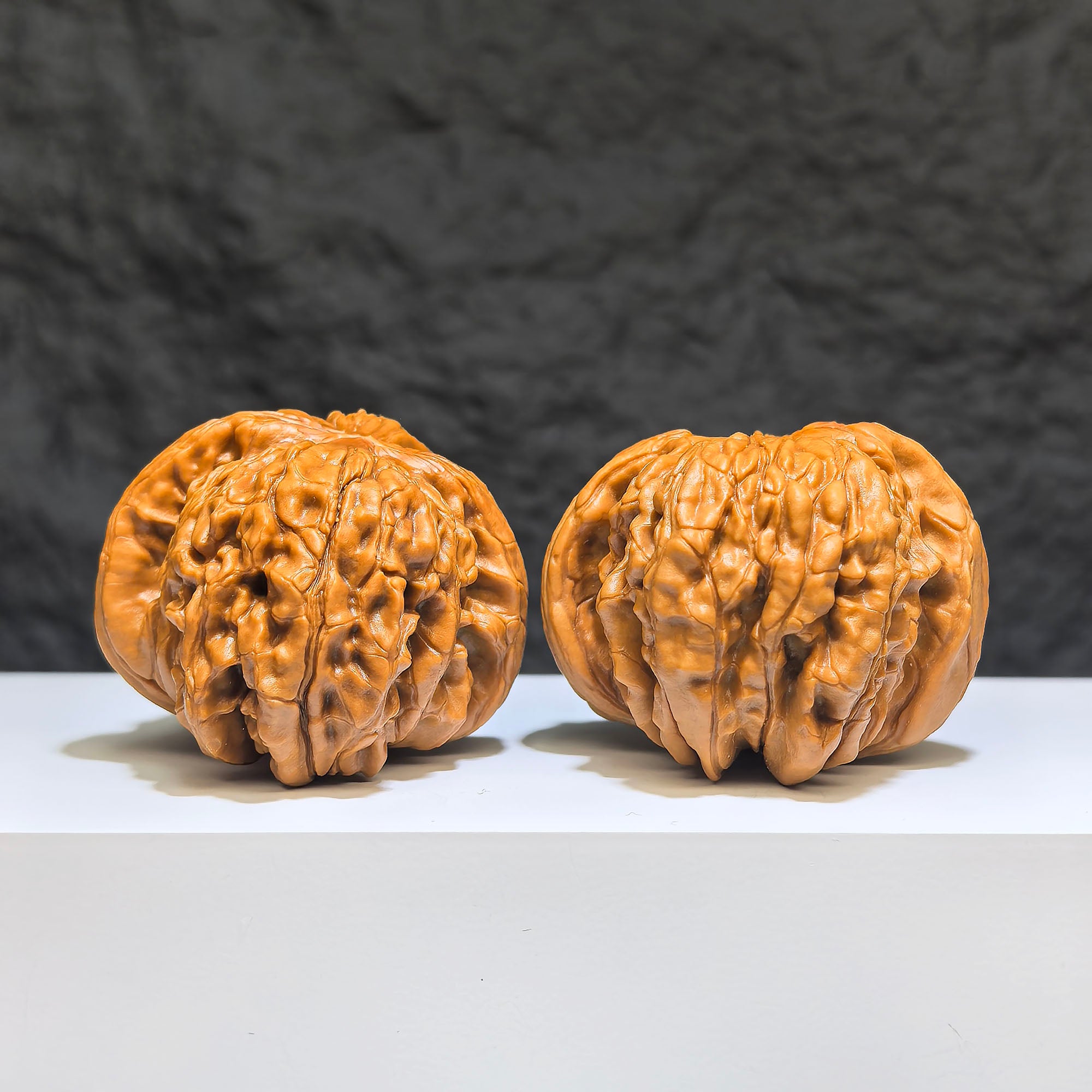 【收藏級】華坤龍 文玩核桃 (4.8 × 4.9cm) | [Collector's Grade] Huakun Dragon Walnut (4.8 × 4.9cm) - SKU: HKL-1Z1