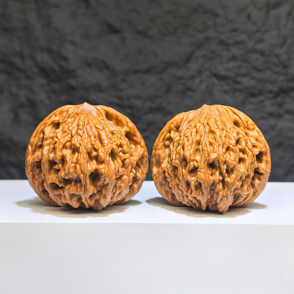 【收藏級】獅虎獸 文玩核桃 (4.7 × 4.4cm) | [Collector's Grade] Liger Walnut (4.7 × 4.4cm) - SKU: SHS-1Z0