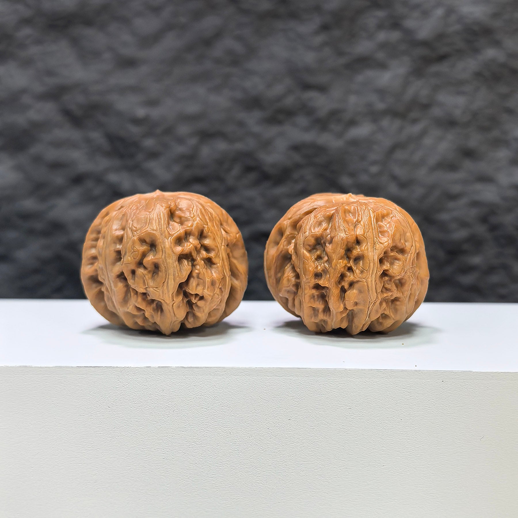 【收藏級】平谷元寶 文玩核桃 (3.8 × 4.1cm) | [Collector's Grade] Pinggu Sycee Walnut (3.8 × 4.1cm) - SKU: PGYB-1B7