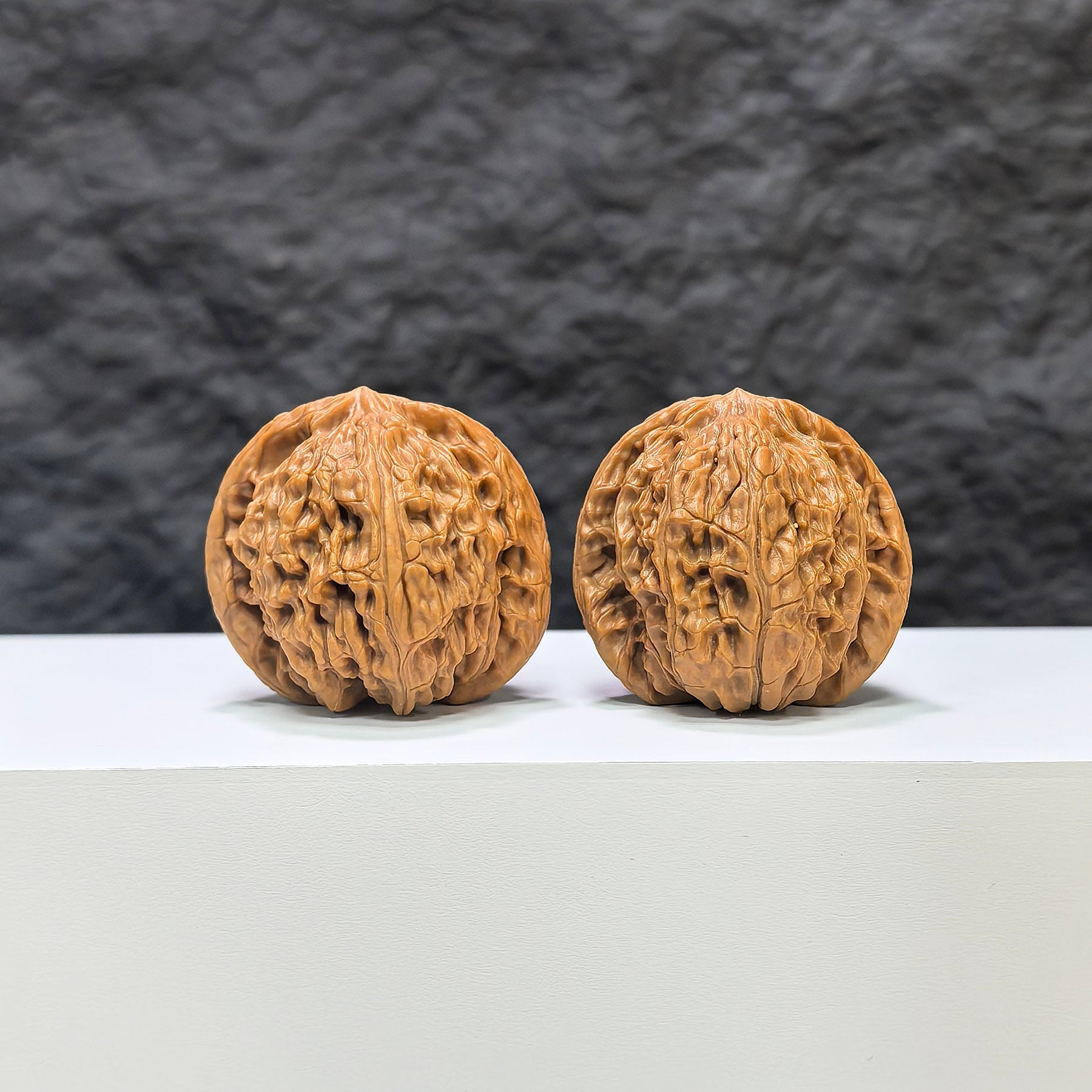 【收藏級】磨盤 文玩核桃 (3.9 × 3.6cm) | [Collector's Grade] Millstone Walnut (3.9 × 3.6cm) - SKU: MB-1C1
