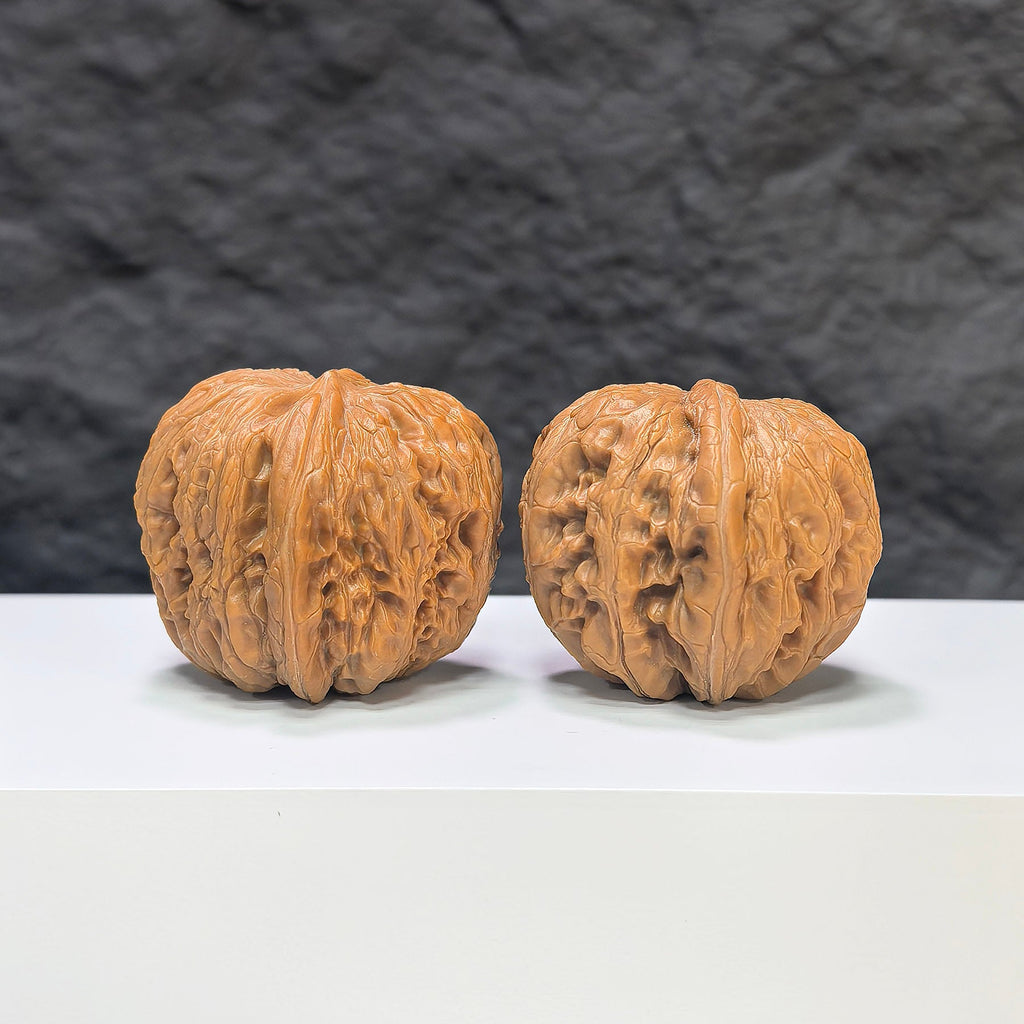 【精選級】平谷元寶 文玩核桃 (3.6 × 3.9cm) | [Selected Grade] Pinggu Sycee Walnut (3.6 × 3.9cm) - SKU: PGYB-1S1