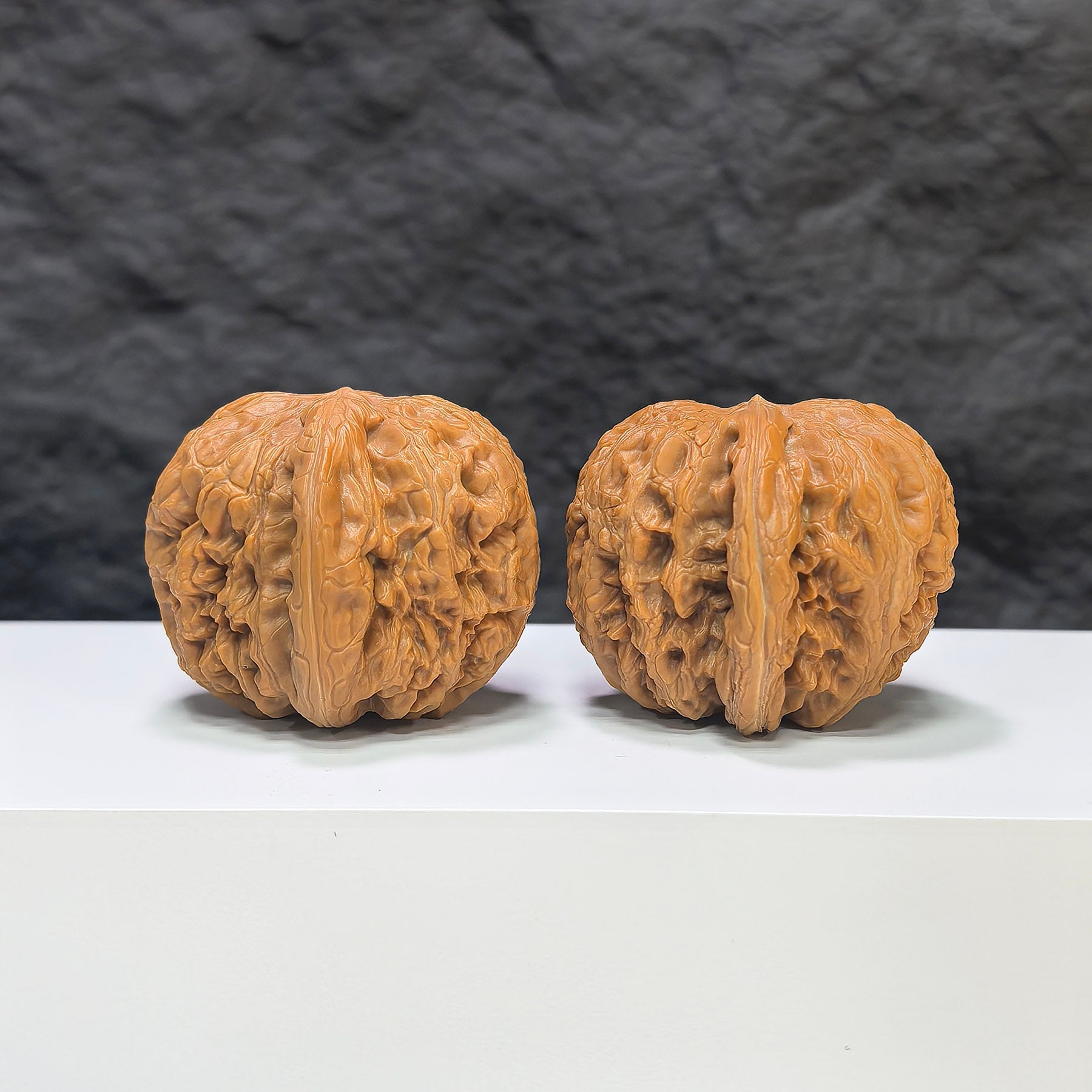 【精選級】平谷元寶 文玩核桃 (4.0 × 4.3cm) | [Selected Grade] Pinggu Sycee Walnut (4.0 × 4.3cm) - SKU: PGYB-1S0