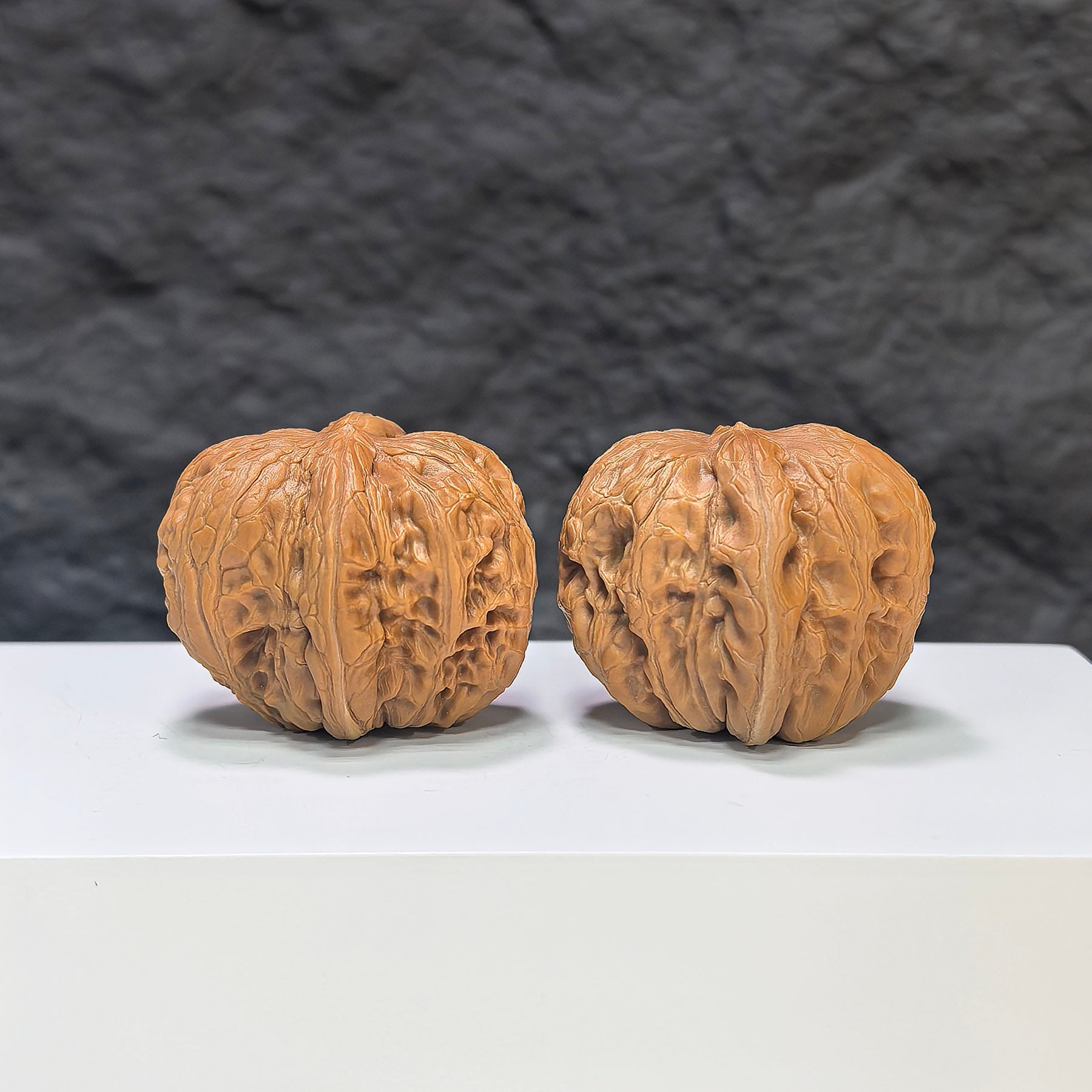 【精選級】平谷元寶 文玩核桃 (3.5 × 3.9cm) | [Selected Grade] Pinggu Sycee Walnut (3.5 × 3.9cm) - SKU: PGYB-1S2