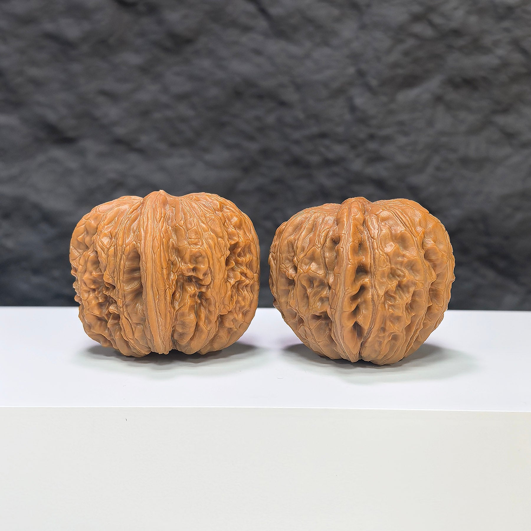 【精選級】平谷元寶 文玩核桃 (3.6 × 3.9cm) | [Selected Grade] Pinggu Sycee Walnut (3.6 × 3.9cm) - SKU: PGYB-1S1