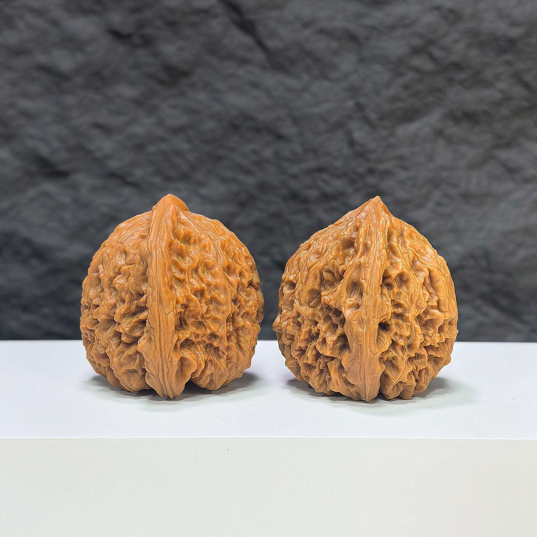 【收藏級】三角南疆石 文玩核桃 (4.0 × 3.9cm) | [Collector's Grade] Tri-Angular Nanjiangstone Walnut (4.0 × 3.9cm) - SKU: SJNJS-1C0