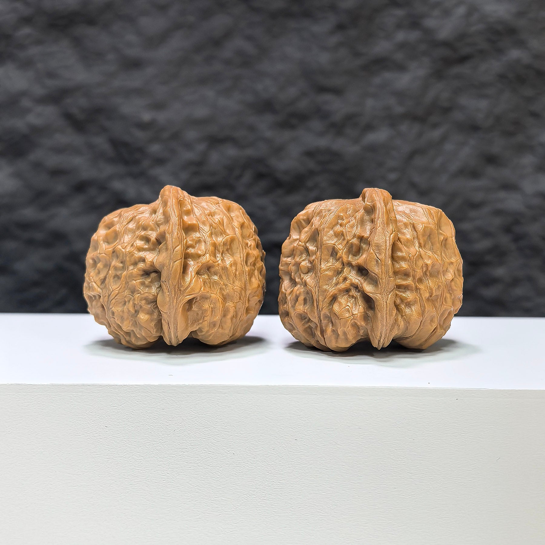 【收藏級】凹底南瓜墩 文玩核桃 (3.9 × 4.0cm) | [Collector's Grade] Concave Base Pumpkin Pier Walnut (3.9 × 4.0cm) - SKU: NGD-1B9
