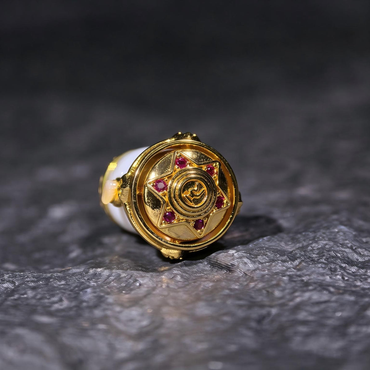 ST-17 | Agate Guru Bead - 10.1 mm