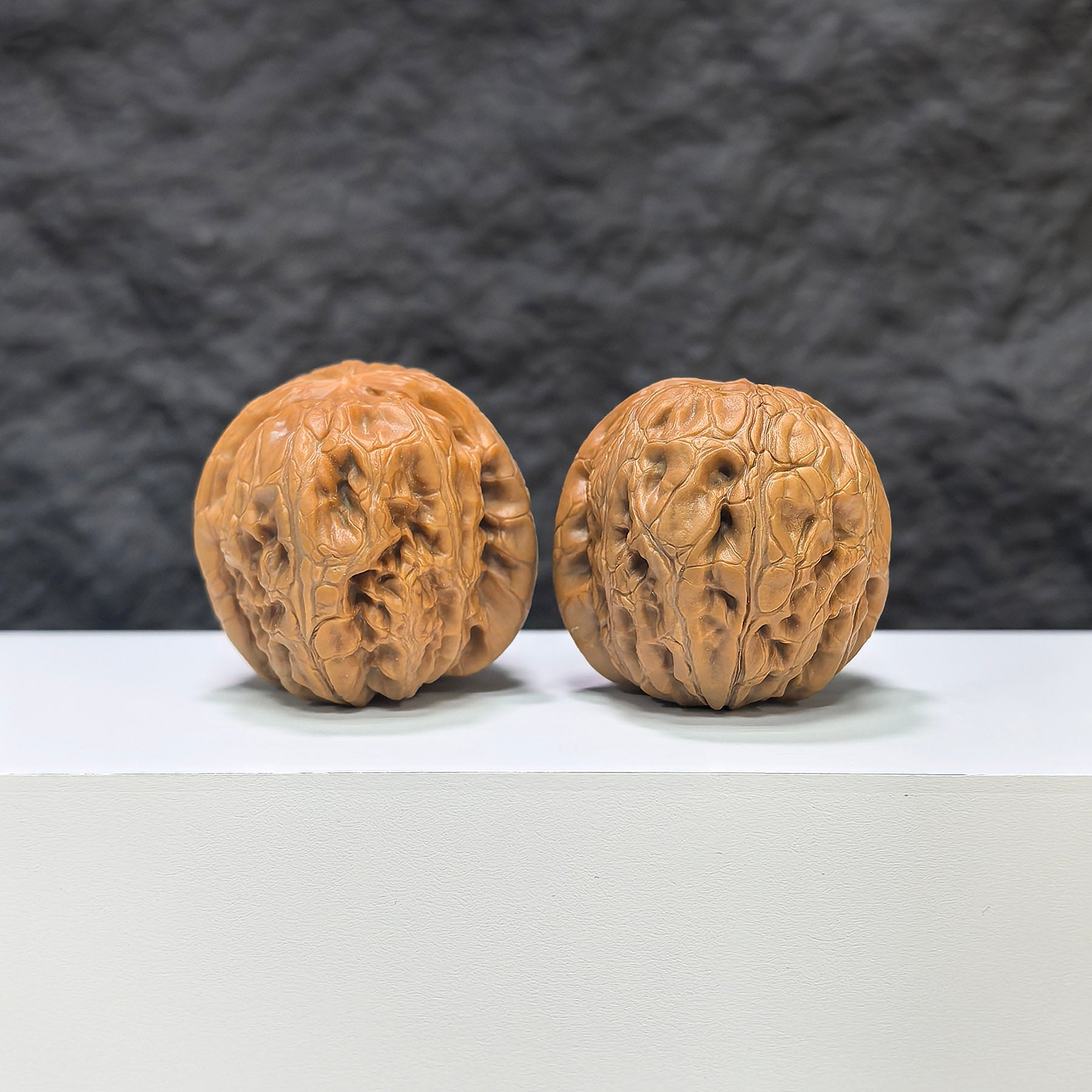 【收藏級】平谷元寶 文玩核桃 (3.7 × 4.5cm) | [Collector's Grade] Pinggu Sycee Walnut (3.7 × 4.5cm) - SKU: PGYB-1C7