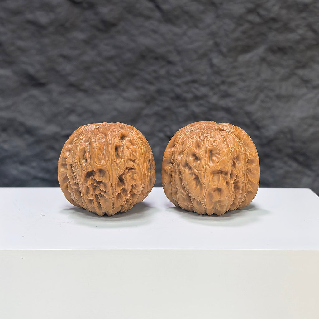 【精選級】平谷元寶 文玩核桃 (3.5 × 3.9cm) | [Selected Grade] Pinggu Sycee Walnut (3.5 × 3.9cm) - SKU: PGYB-1S2