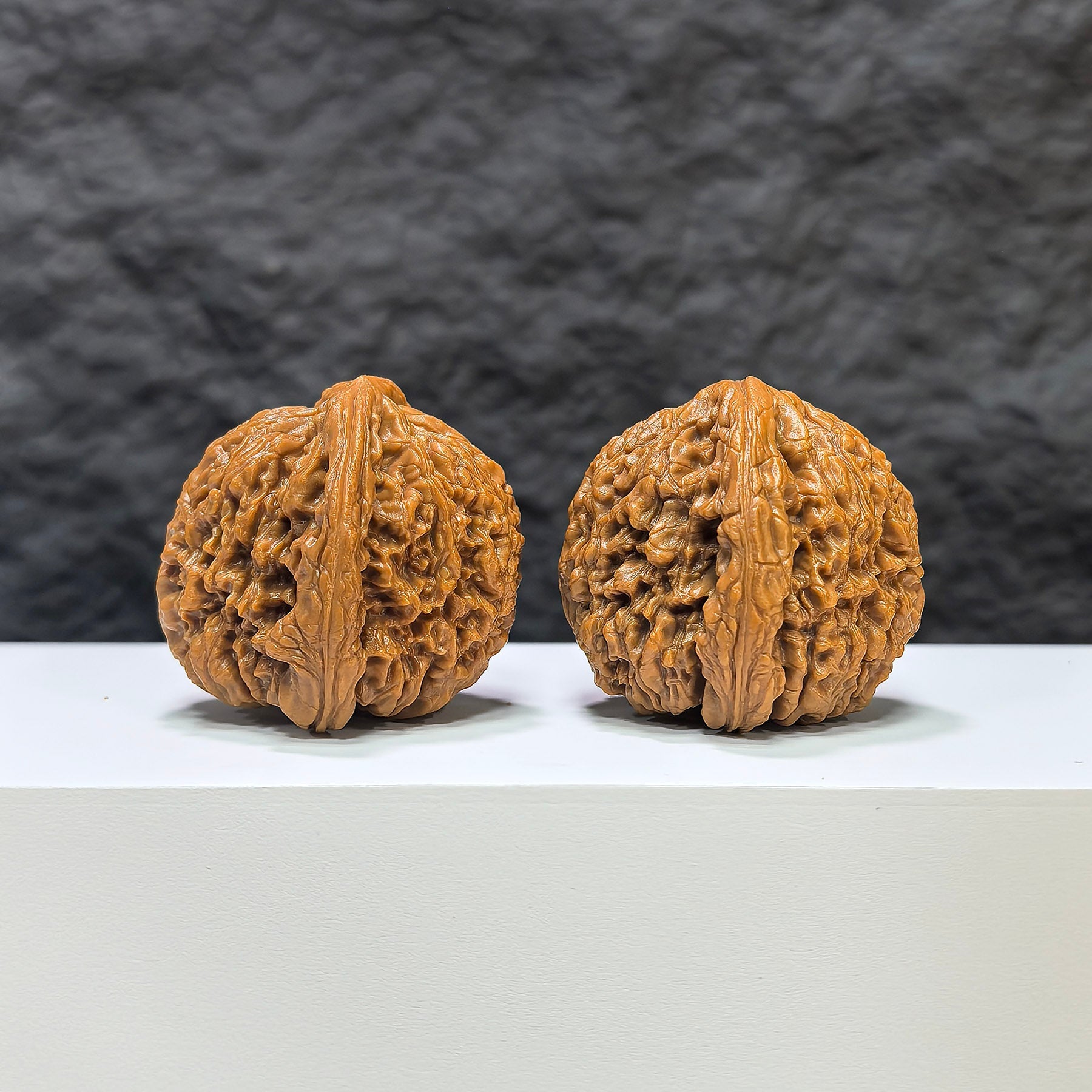 【收藏級】南疆石 文玩核桃 (4.0 × 4.0cm) | [Collector's Grade] Nanjiangstone Walnut (4.0 × 4.0cm) - SKU: NJS-1B5