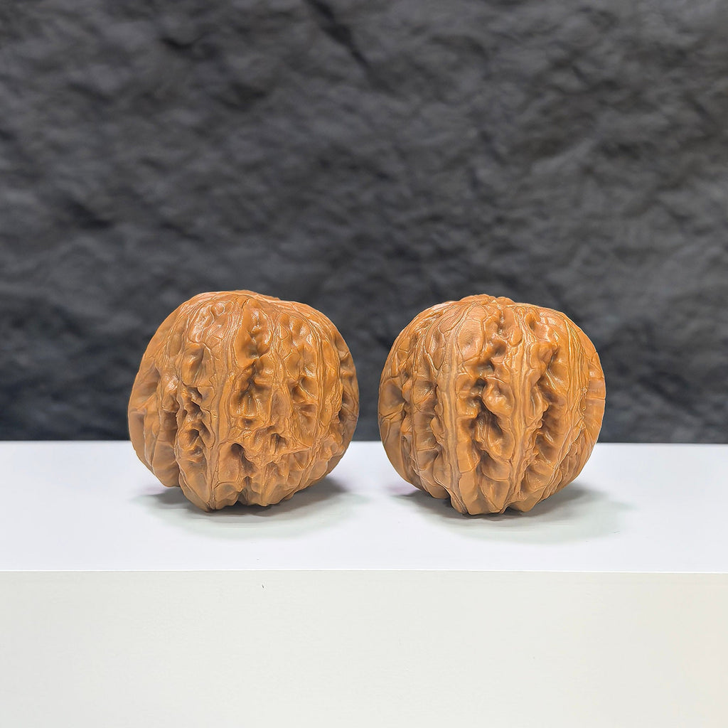 【精選級】平谷元寶 文玩核桃 (3.7 × 4.2cm) | [Selected Grade] Pinggu Sycee Walnut (3.7 × 4.2cm) - SKU: PGYB-1S3