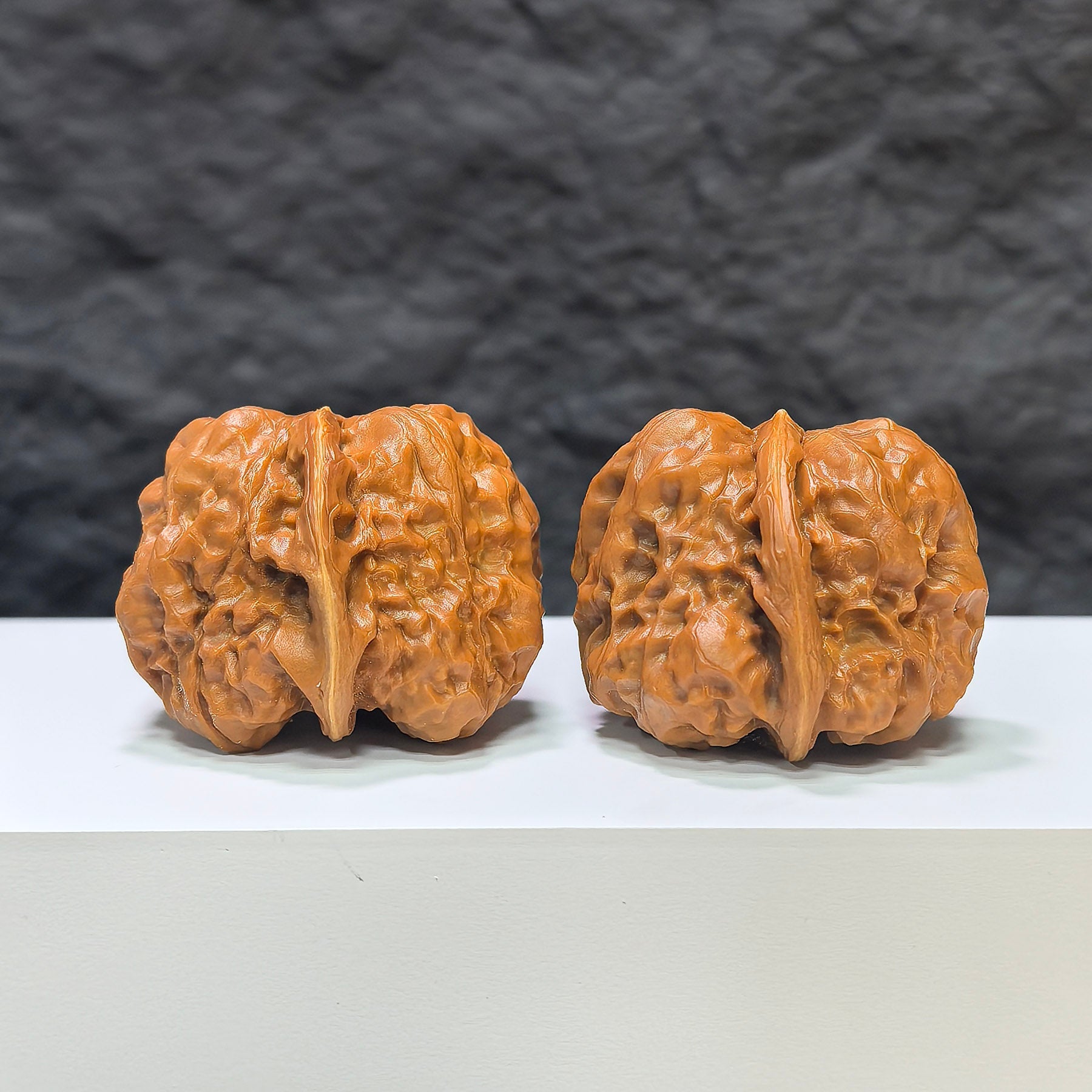 【收藏級】蟾蜍水晶蛙 文玩核桃 (3.6 × 4.2cm) | [Collector's Grade] Toad Crystal Frog Walnut (3.6 × 4.2cm) - SKU: SJW-1A7