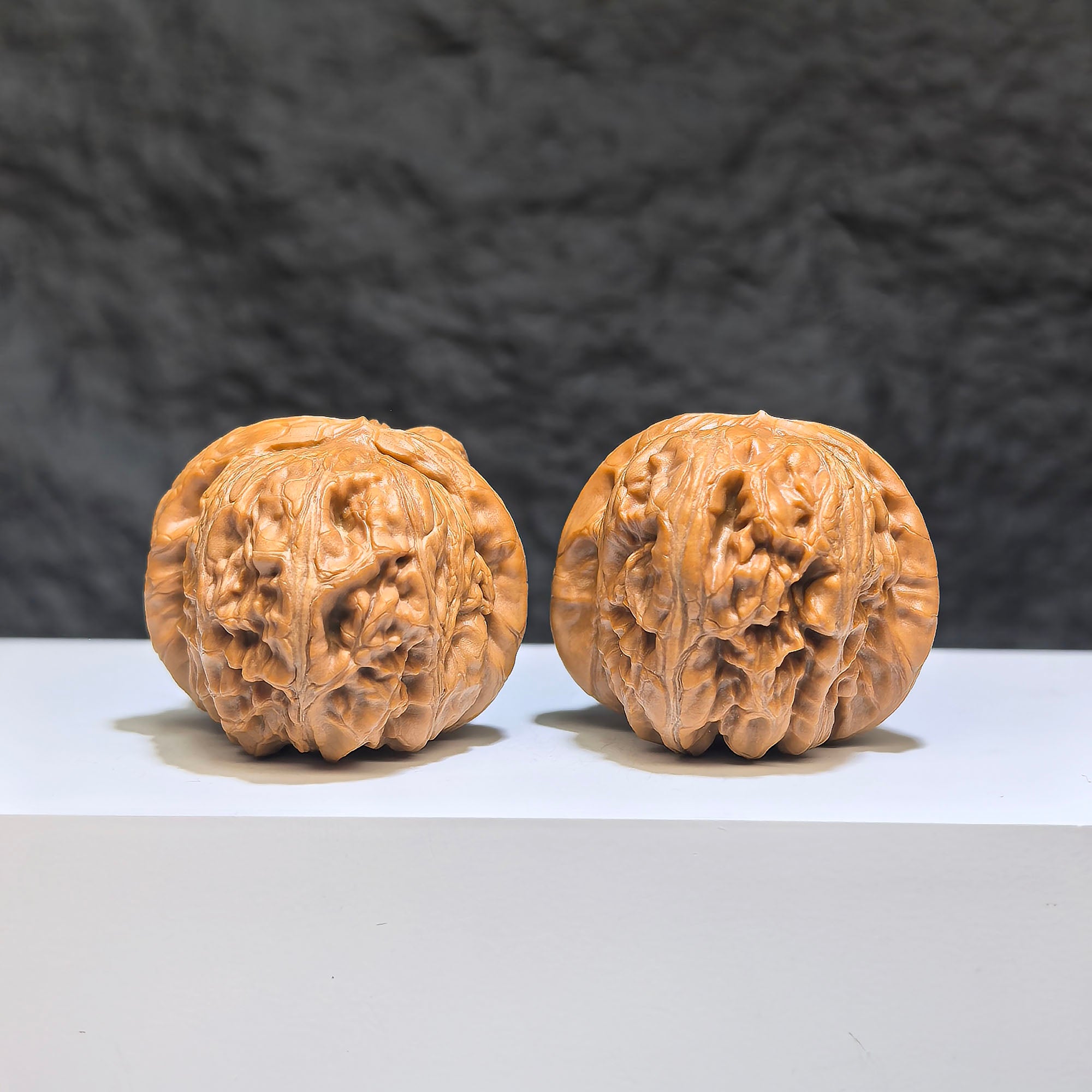 【收藏級】平谷元寶 文玩核桃 (3.8 × 4.2cm) | [Collector's Grade] Pinggu Sycee Walnut (3.8 × 4.2cm) - SKU: PGYB-1Z9