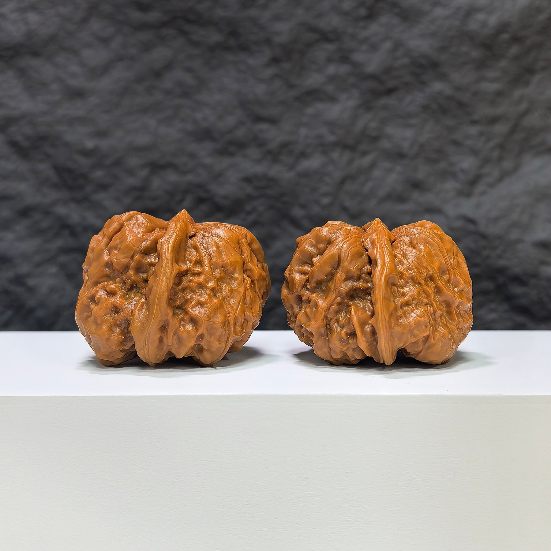 【收藏級】蛤蟆頭 文玩核桃 (4.4 × 4.4cm) | [Collector's Grade] Toad Head Walnut (4.4 × 4.4cm) - SKU: HMT-1B0