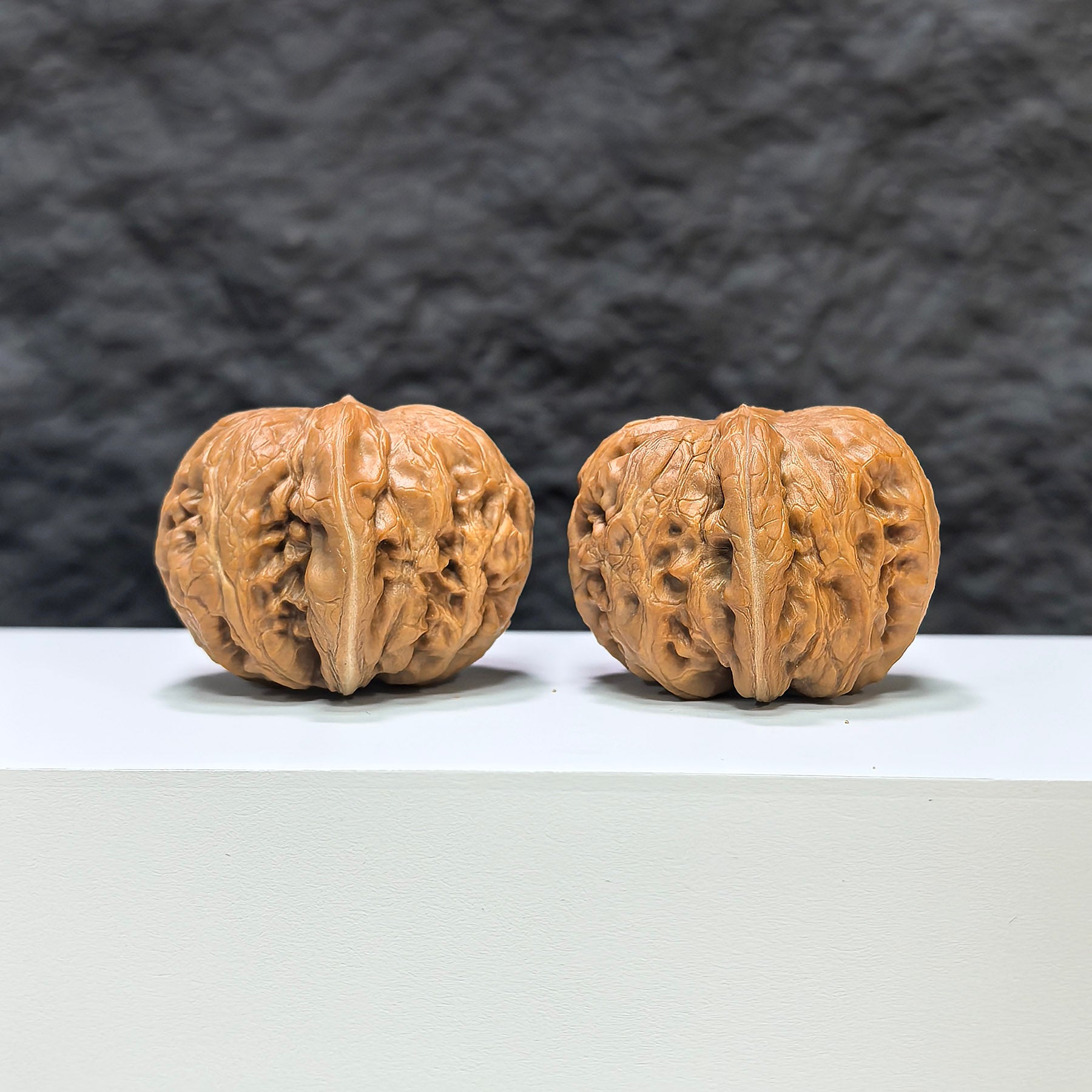 【收藏級】平谷元寶 文玩核桃 (3.8 × 4.1cm) | [Collector's Grade] Pinggu Sycee Walnut (3.8 × 4.1cm) - SKU: PGYB-1B7