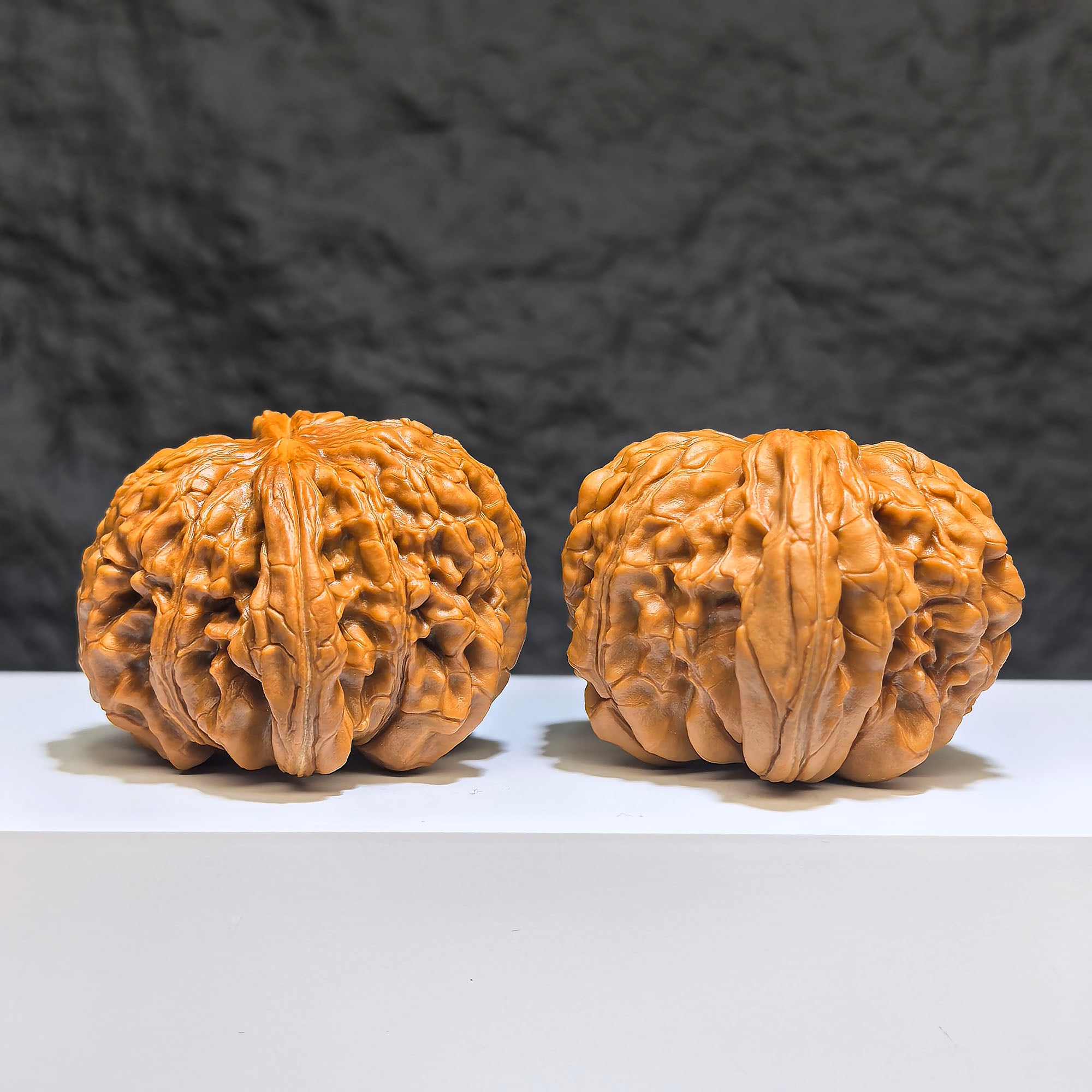【收藏級】華坤龍 文玩核桃 (4.8 × 4.9cm) | [Collector's Grade] Huakun Dragon Walnut (4.8 × 4.9cm) - SKU: HKL-1Z1