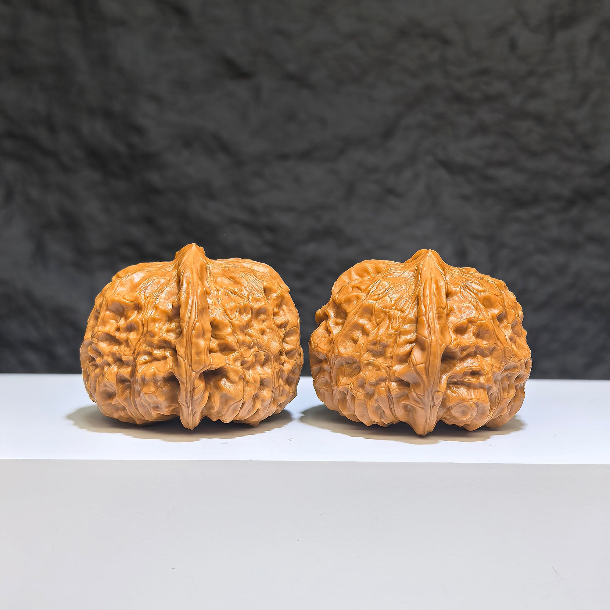 【收藏級】南瓜墩 文玩核桃 (4.2 × 4.4cm) | [Collector's Grade] Pumpkin Pier Walnut (4.2 × 4.4cm) - SKU: NGD-1Z6