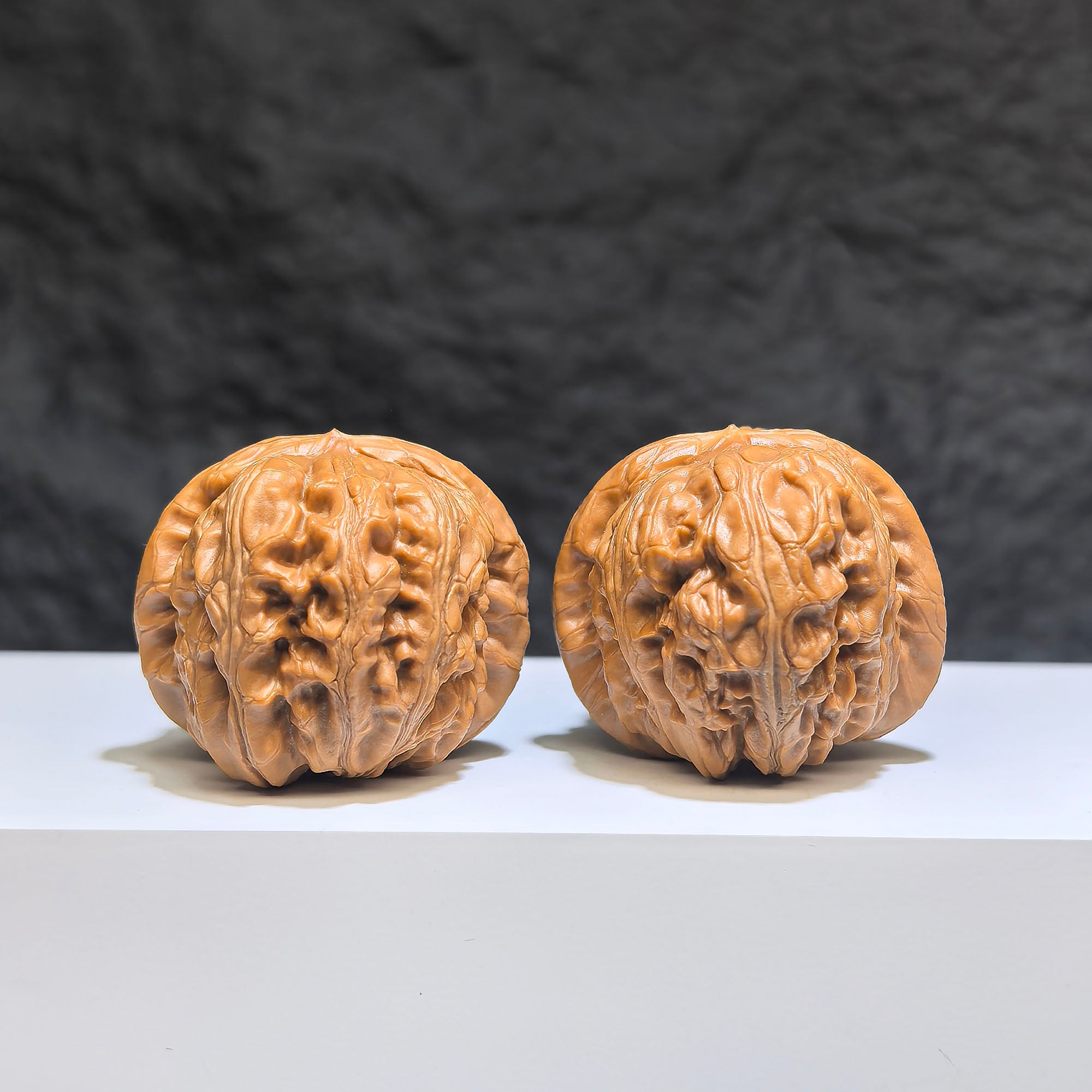 【收藏級】平谷元寶 文玩核桃 (3.8 × 4.2cm) | [Collector's Grade] Pinggu Sycee Walnut (3.8 × 4.2cm) - SKU: PGYB-1Z9