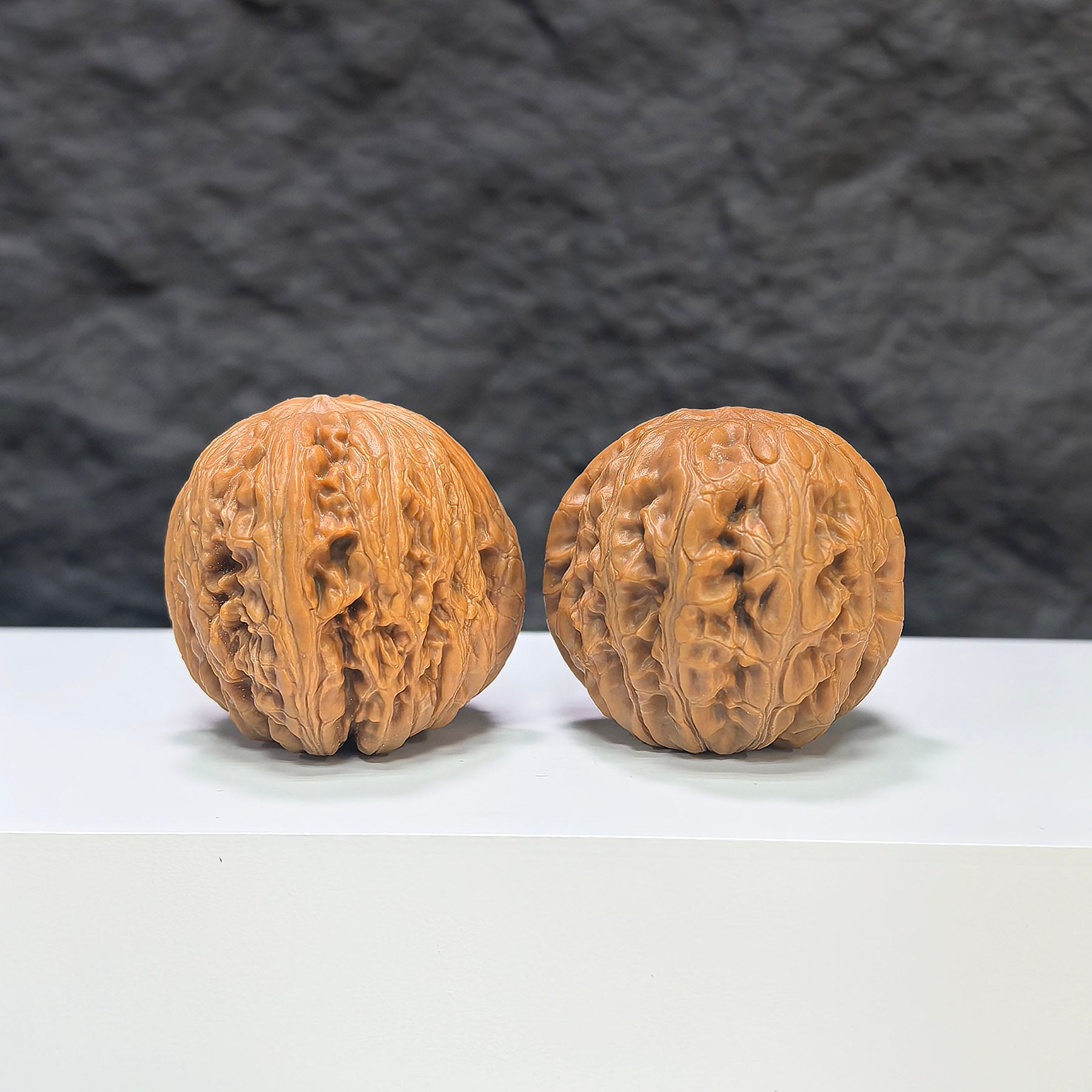 【精選級】平谷元寶 文玩核桃 (3.6 × 3.9cm) | [Selected Grade] Pinggu Sycee Walnut (3.6 × 3.9cm) - SKU: PGYB-1S1