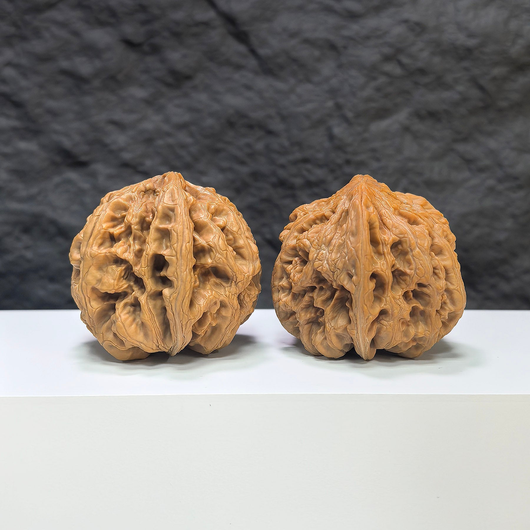 【精選級】大粗筋 文玩核桃 (4.6 × 4.6cm) | [Selected Grade] Large Thick Rib Walnut (4.6 × 4.6cm) - SKU: DCJ-1S9