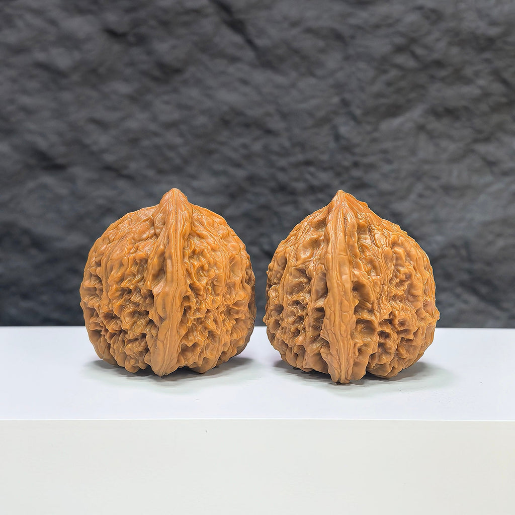【收藏級】三角南疆石 文玩核桃 (4.0 × 3.9cm) | [Collector's Grade] Tri-Angular Nanjiangstone Walnut (4.0 × 3.9cm) - SKU: SJNJS-1C0