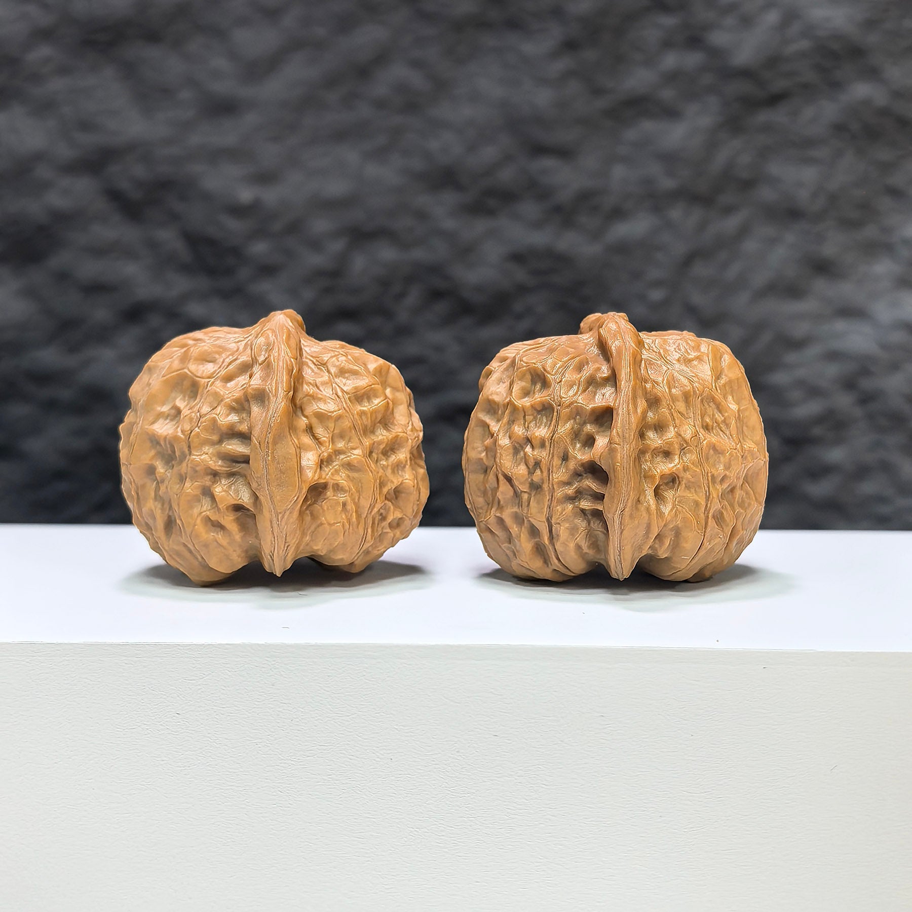 【收藏級】凹底南瓜墩 文玩核桃 (3.9 × 4.0cm) | [Collector's Grade] Concave Base Pumpkin Pier Walnut (3.9 × 4.0cm) - SKU: NGD-1B9