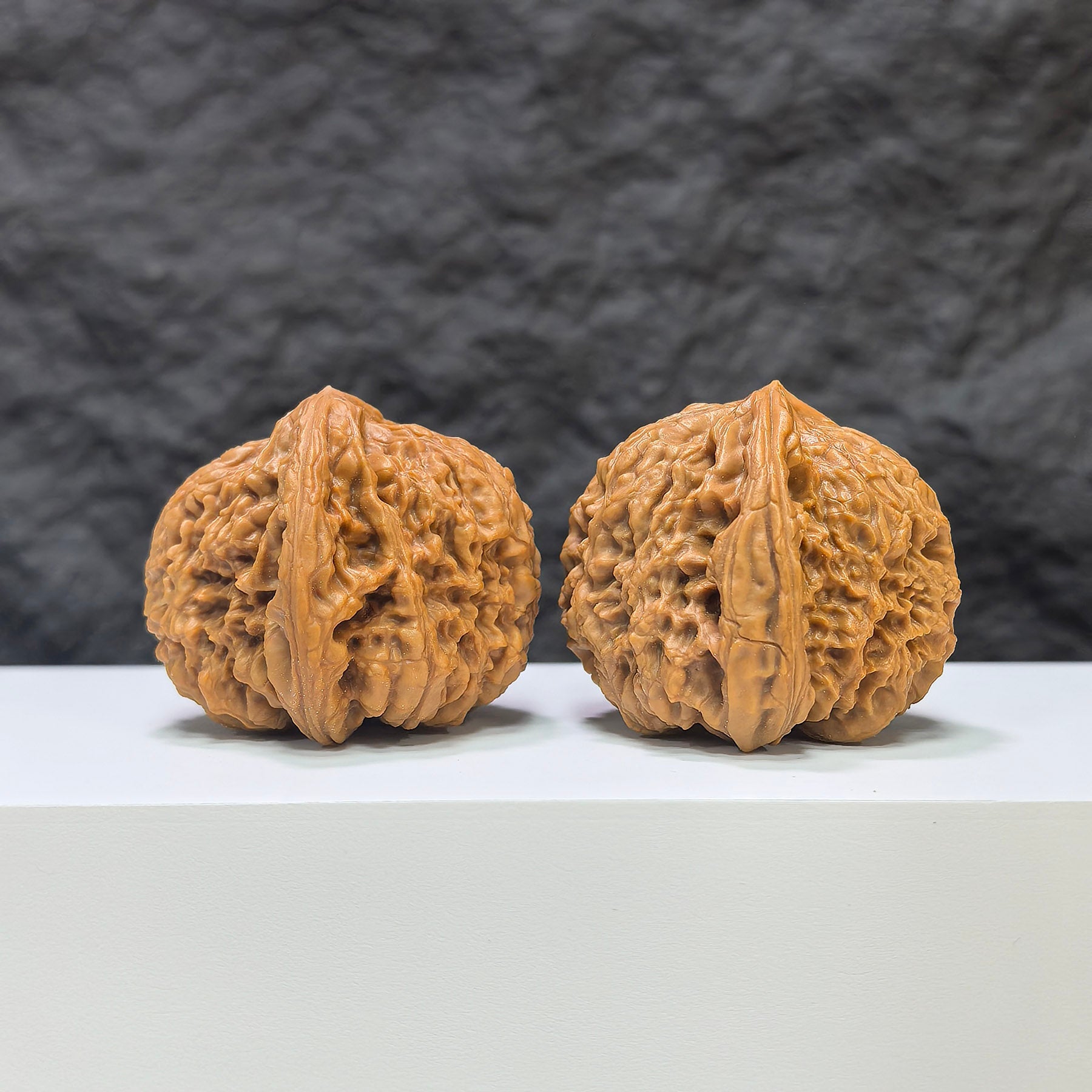 【收藏級】球形南疆石 文玩核桃 (4.2 × 4.2cm) | [Collector's Grade] Spherical Nanjiangstone Walnut (4.2 × 4.2cm) - SKU: QXNJS-1C4
