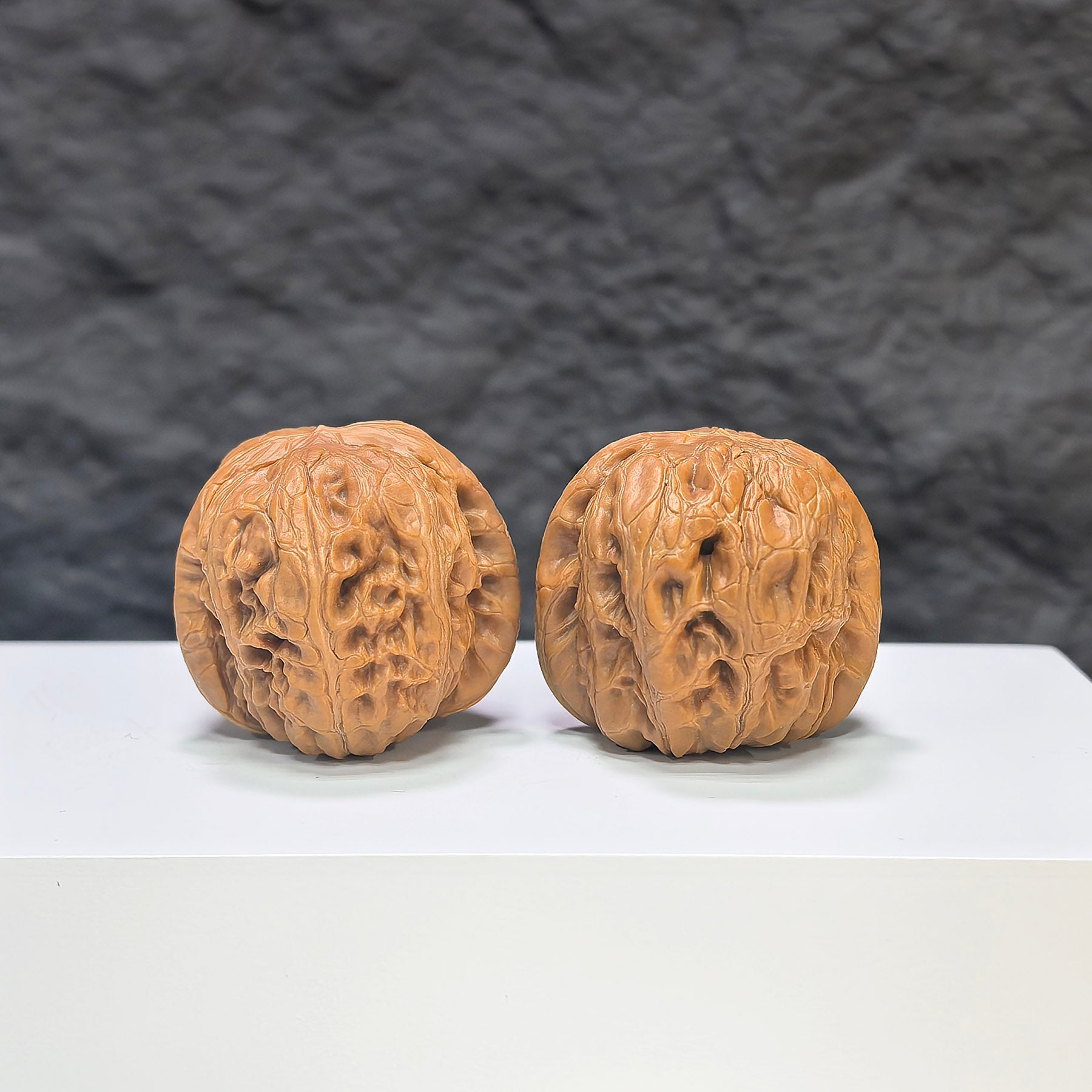 【精選級】平谷元寶 文玩核桃 (3.5 × 3.9cm) | [Selected Grade] Pinggu Sycee Walnut (3.5 × 3.9cm) - SKU: PGYB-1S2