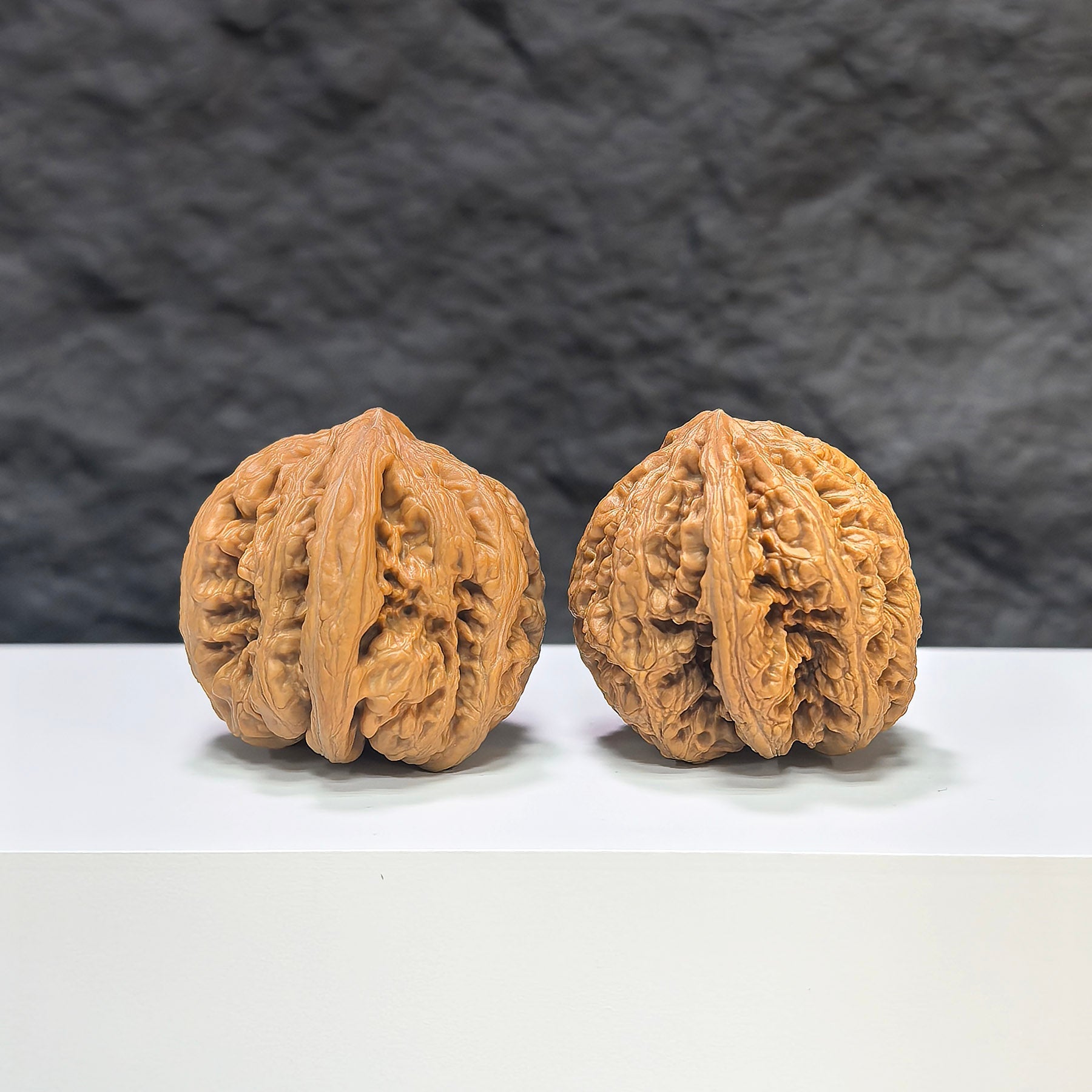 【精選級】粗筋 文玩核桃 (3.6 × 3.6cm) | [Selected Grade] Thick Rib Walnut (3.6 × 3.6cm) - SKU: CJ-1S8