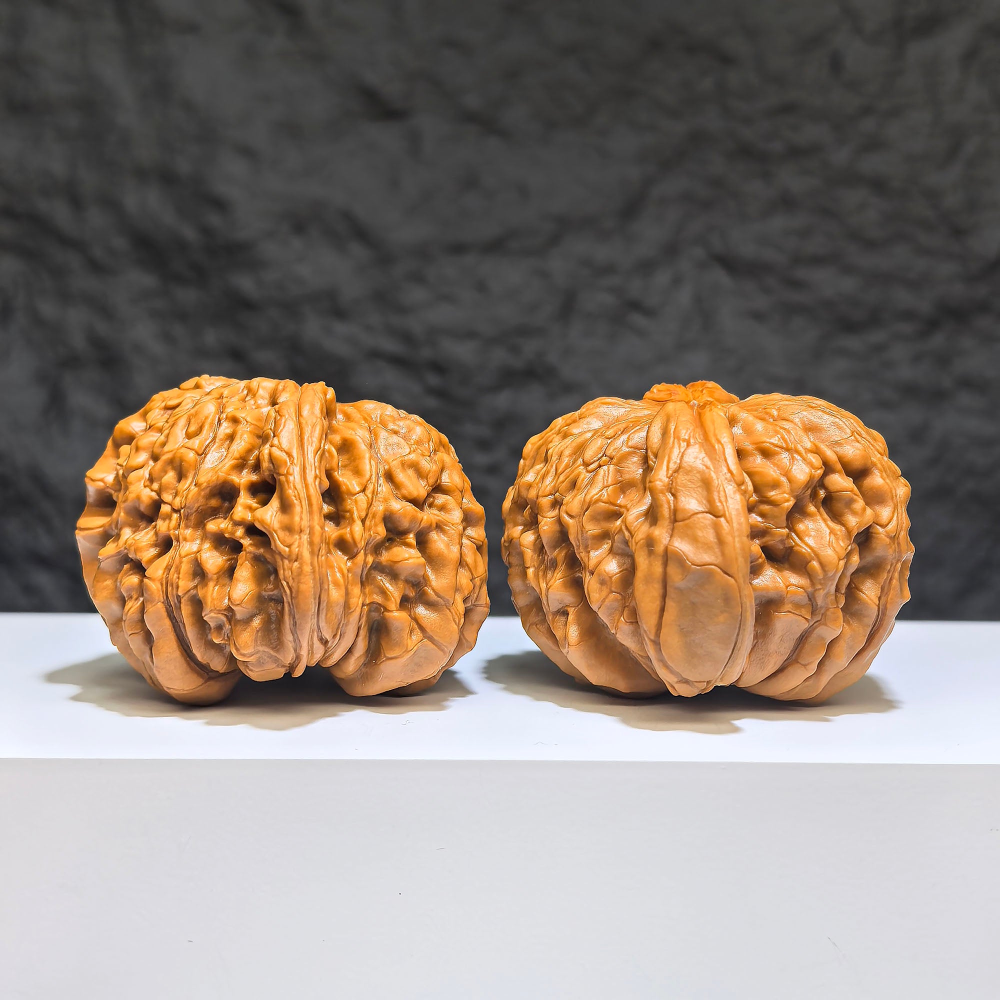 【收藏級】華坤龍 文玩核桃 (4.8 × 4.9cm) | [Collector's Grade] Huakun Dragon Walnut (4.8 × 4.9cm) - SKU: HKL-1Z1