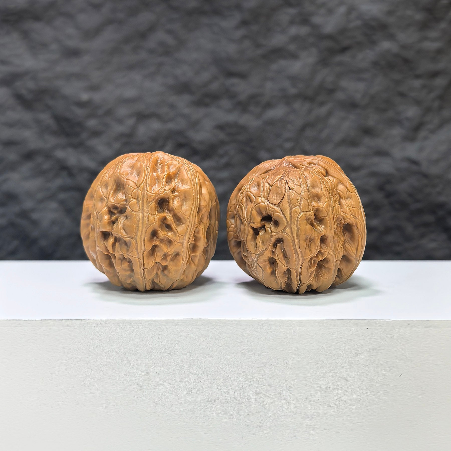 【收藏級】平谷元寶 文玩核桃 (3.7 × 4.5cm) | [Collector's Grade] Pinggu Sycee Walnut (3.7 × 4.5cm) - SKU: PGYB-1C7
