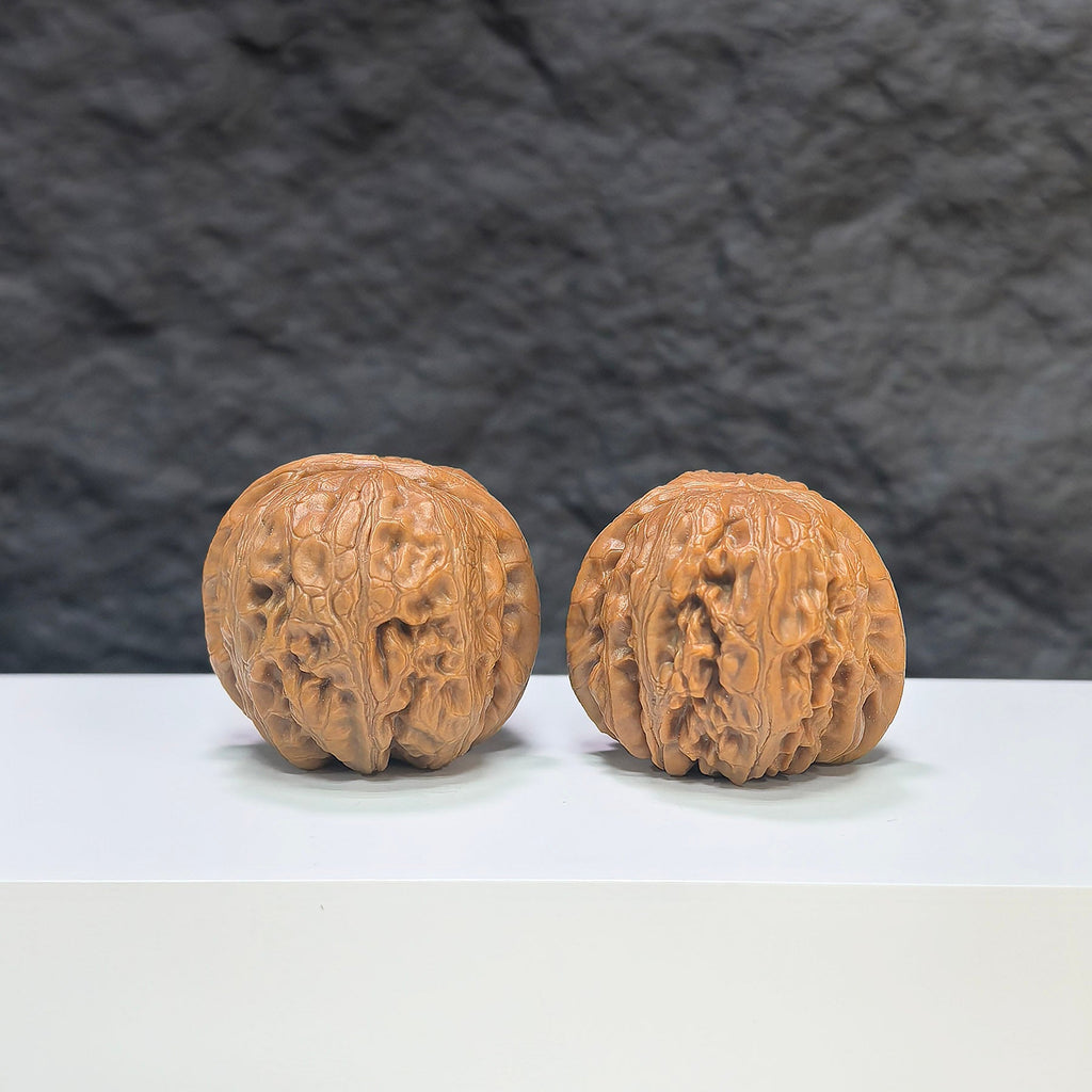 【精選級】平谷元寶 文玩核桃 (3.5 × 3.9cm) | [Selected Grade] Pinggu Sycee Walnut (3.5 × 3.9cm) - SKU: PGYB-1S4