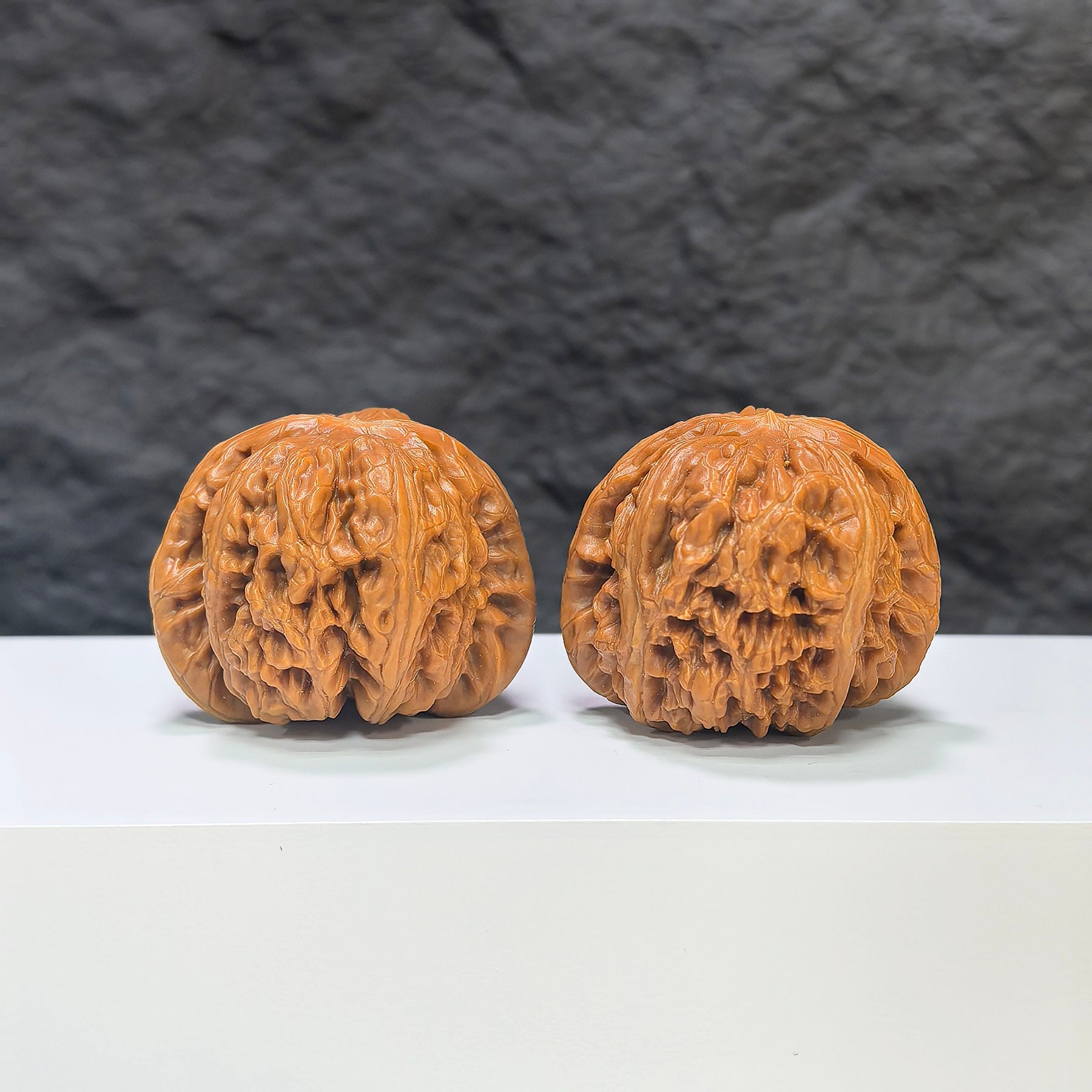【精選級】平谷元寶 文玩核桃 (4.2 × 4.2cm) | [Selected Grade] Pinggu Sycee Walnut (4.2 × 4.2cm) - SKU: PGYB-1S5