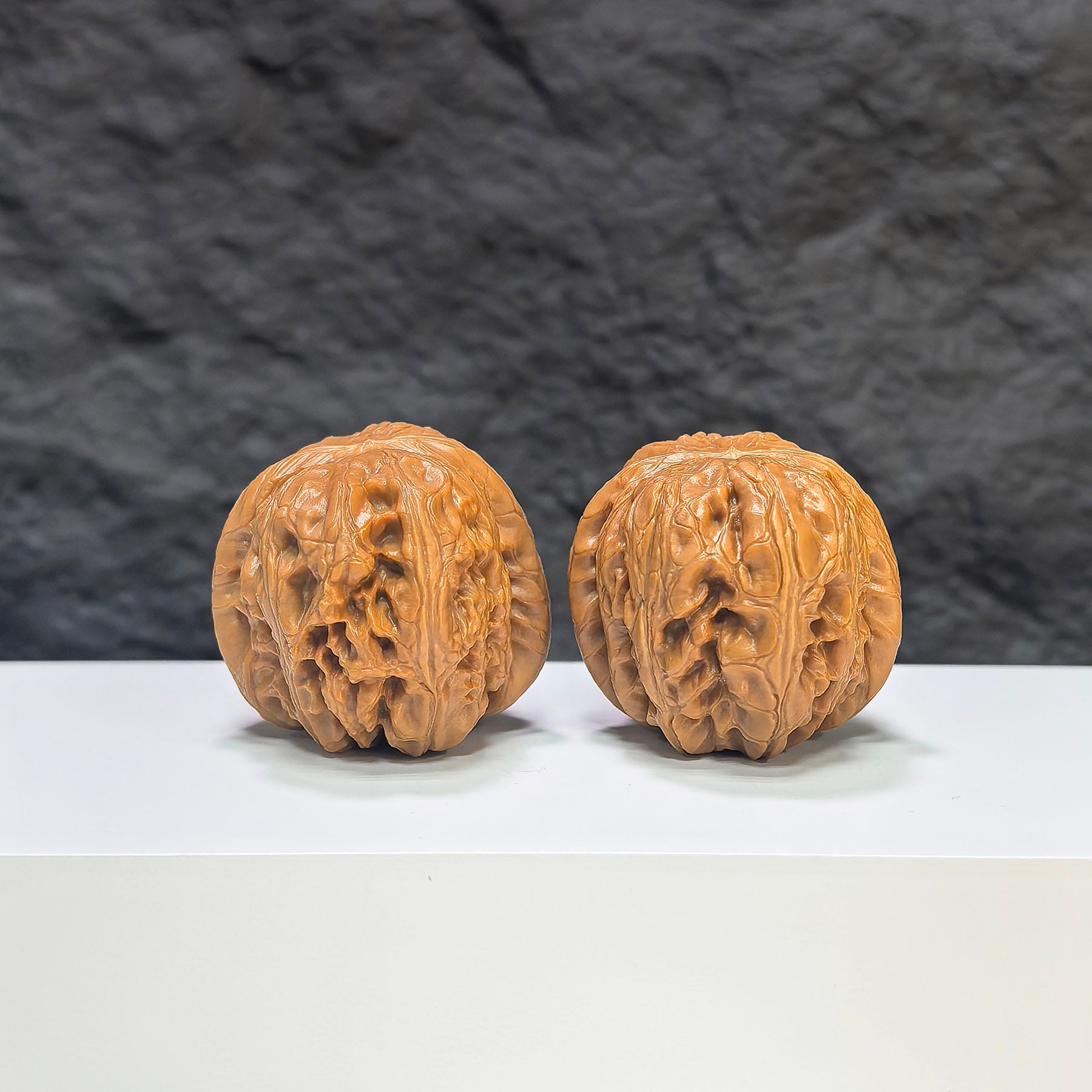 【精選級】平谷元寶 文玩核桃 (3.7 × 4.2cm) | [Selected Grade] Pinggu Sycee Walnut (3.7 × 4.2cm) - SKU: PGYB-1S3