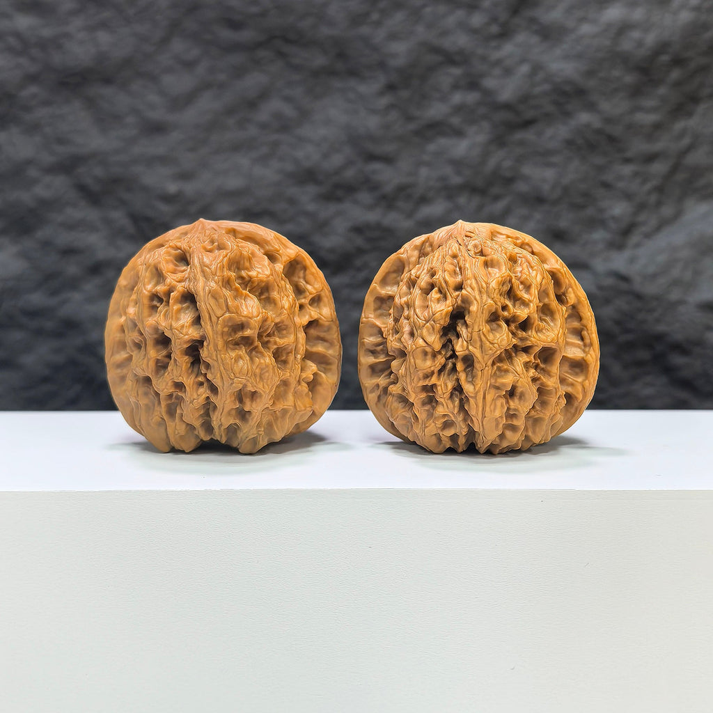 【收藏級】華北將軍嶺 文玩核桃 (4.6 × 4.6cm) | [Collector's Grade] North China General Ridge Walnut (4.6 × 4.6cm) - SKU: HBJSL-1C8