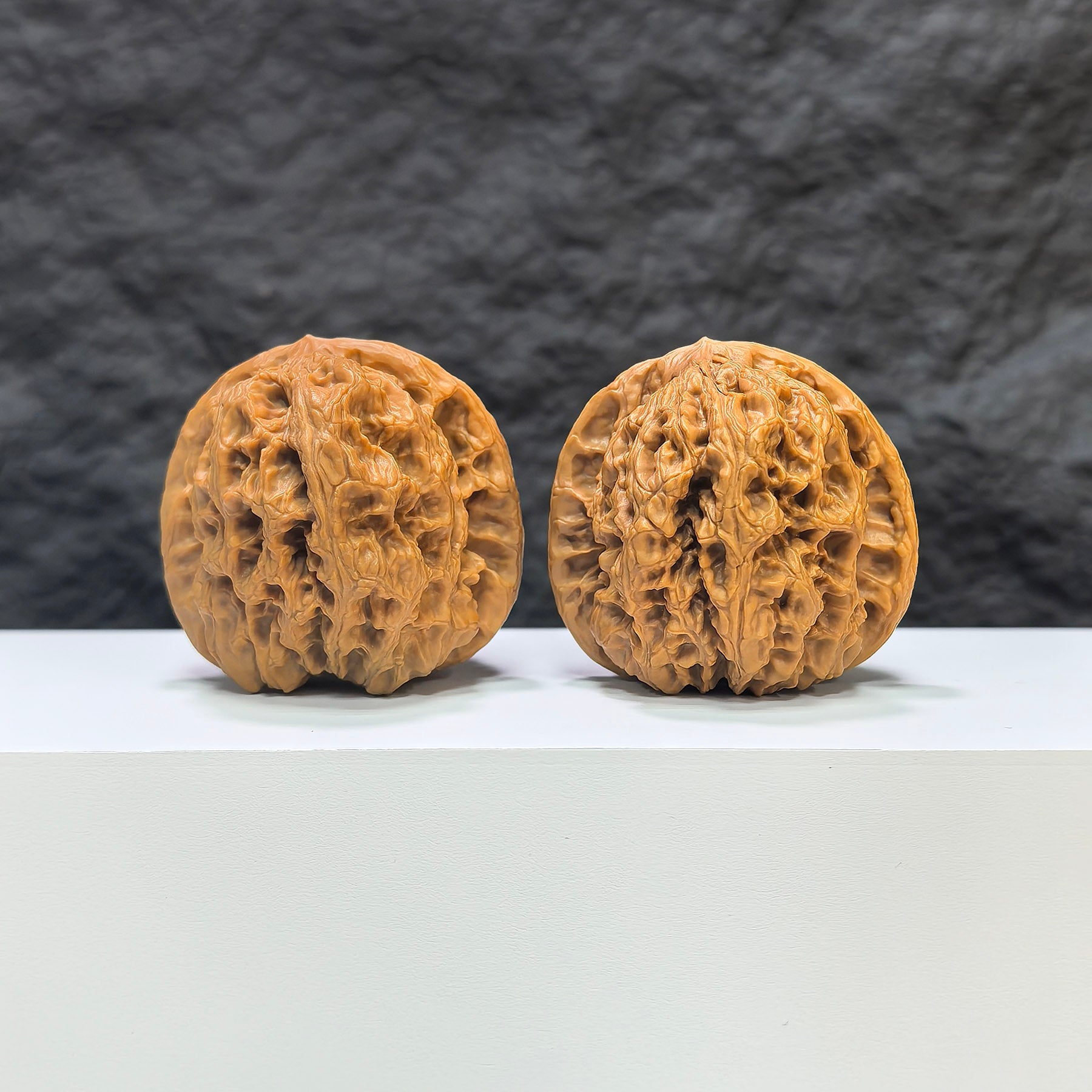 【收藏級】華北將軍嶺 文玩核桃 (4.6 × 4.6cm) | [Collector's Grade] North China General Ridge Walnut (4.6 × 4.6cm) - SKU: HBJSL-1C8