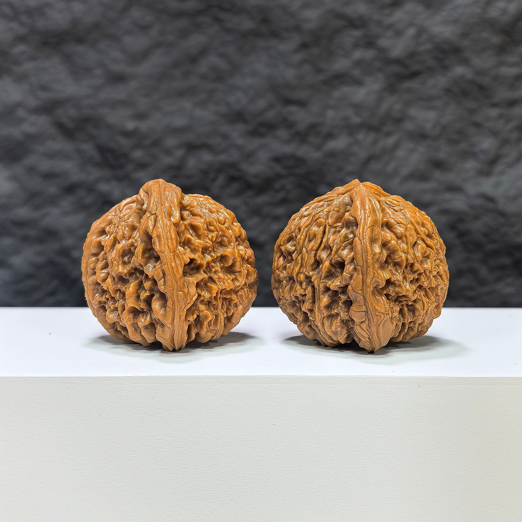 【收藏級】南疆石 文玩核桃 (4.0 × 4.0cm) | [Collector's Grade] Nanjiangstone Walnut (4.0 × 4.0cm) - SKU: NJS-1B5