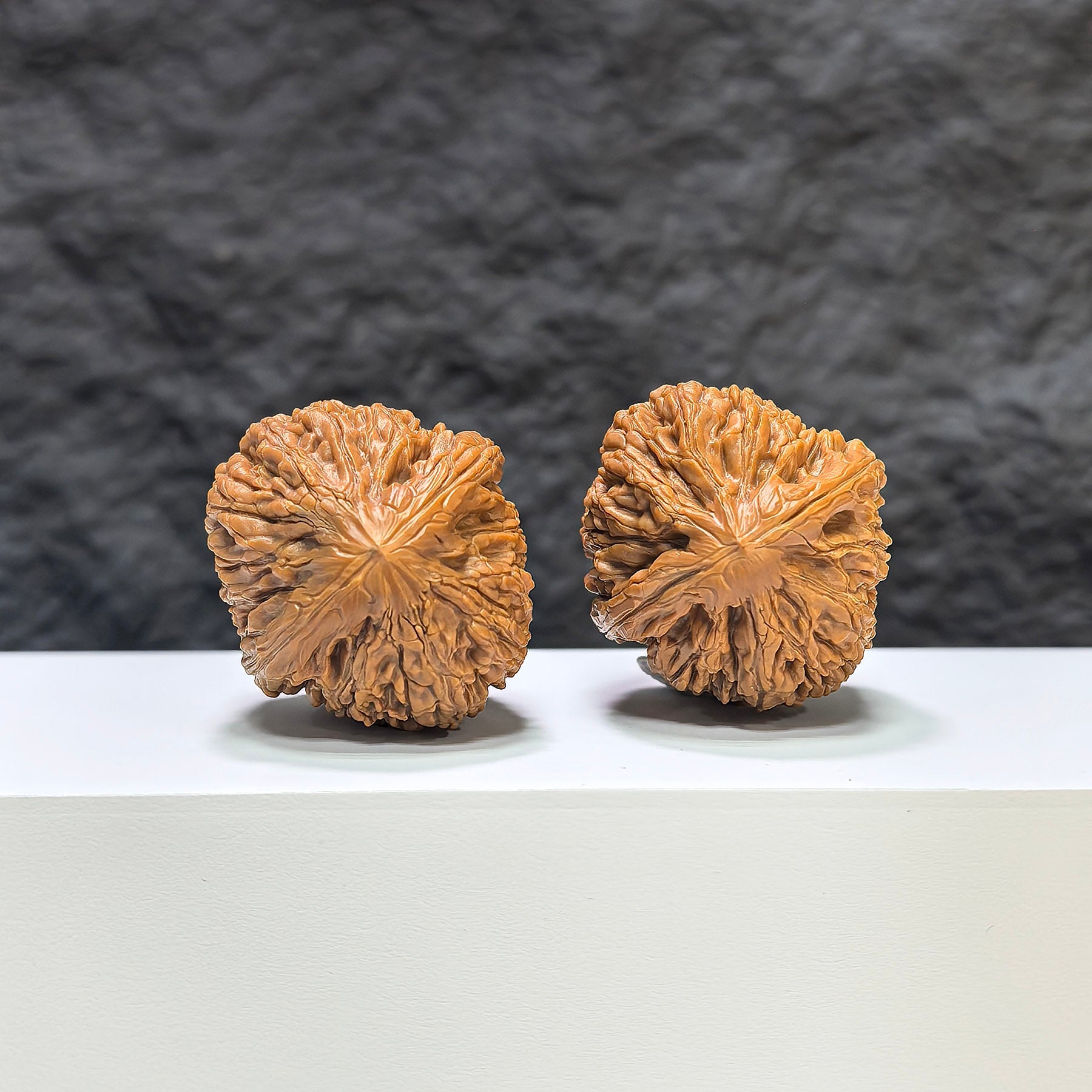 【收藏級】觀音瓶 × 大蒜頭 文玩核桃 (3.4 × 3.7cm) | [Collector's Grade] Guanyin Vase x Garlic Head Walnut (3.4 × 3.7cm) - SKU: GYP-1B3