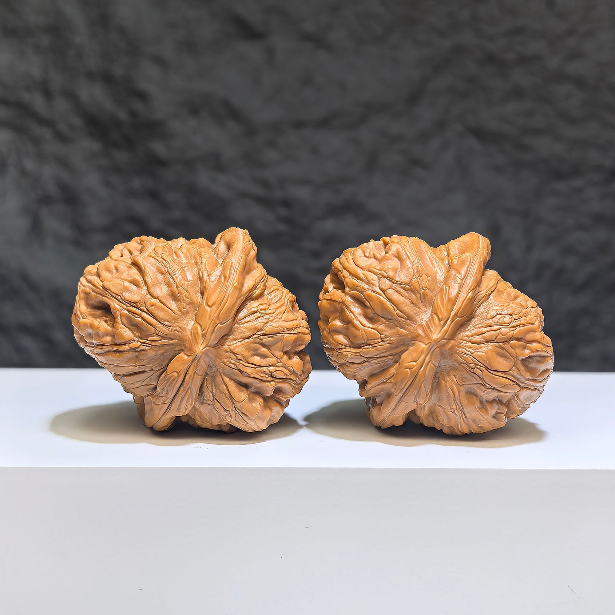 【收藏級】平谷元寶 文玩核桃 (3.8 × 4.2cm) | [Collector's Grade] Pinggu Sycee Walnut (3.8 × 4.2cm) - SKU: PGYB-1Z9