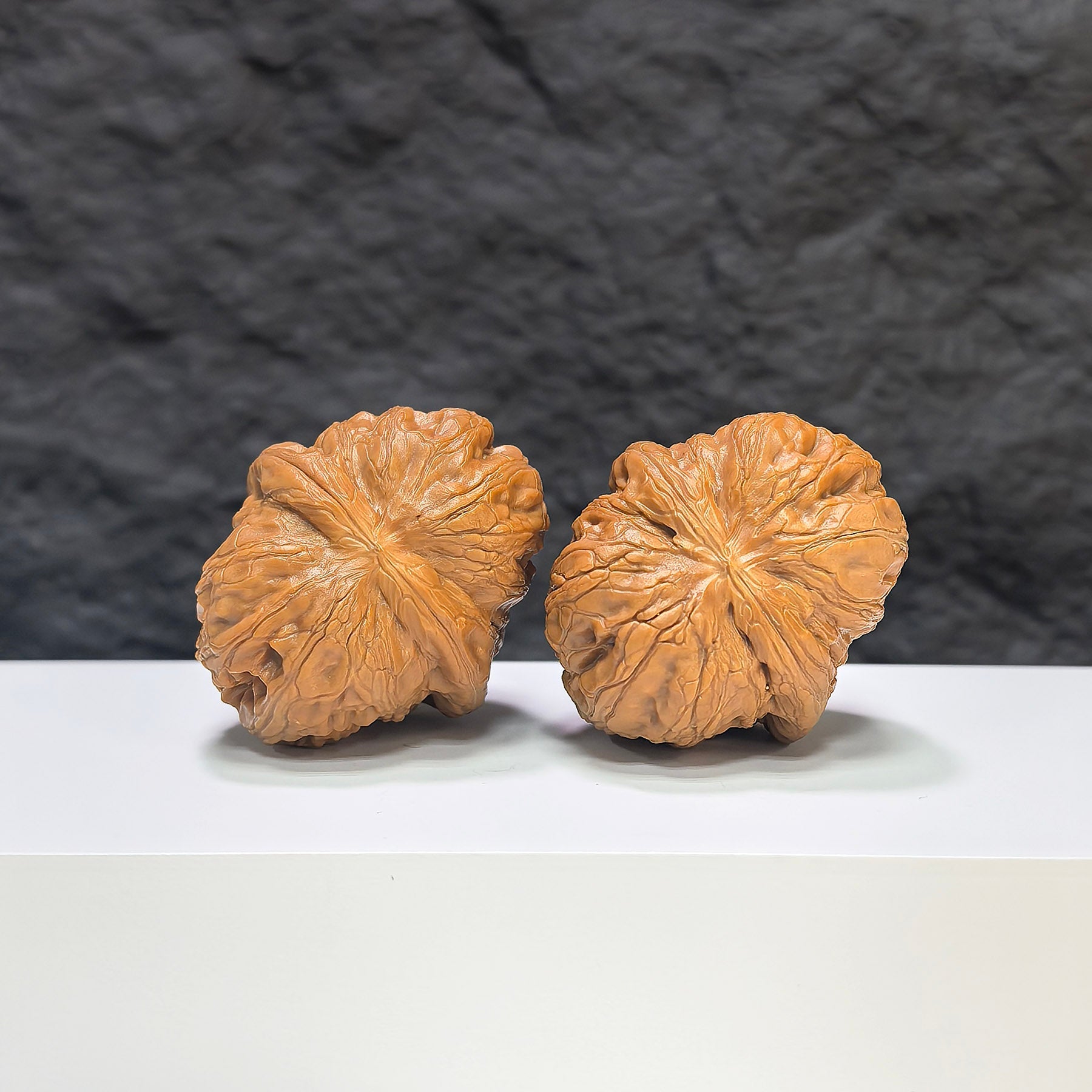 【精選級】平谷元寶 文玩核桃 (3.7 × 4.2cm) | [Selected Grade] Pinggu Sycee Walnut (3.7 × 4.2cm) - SKU: PGYB-1S3