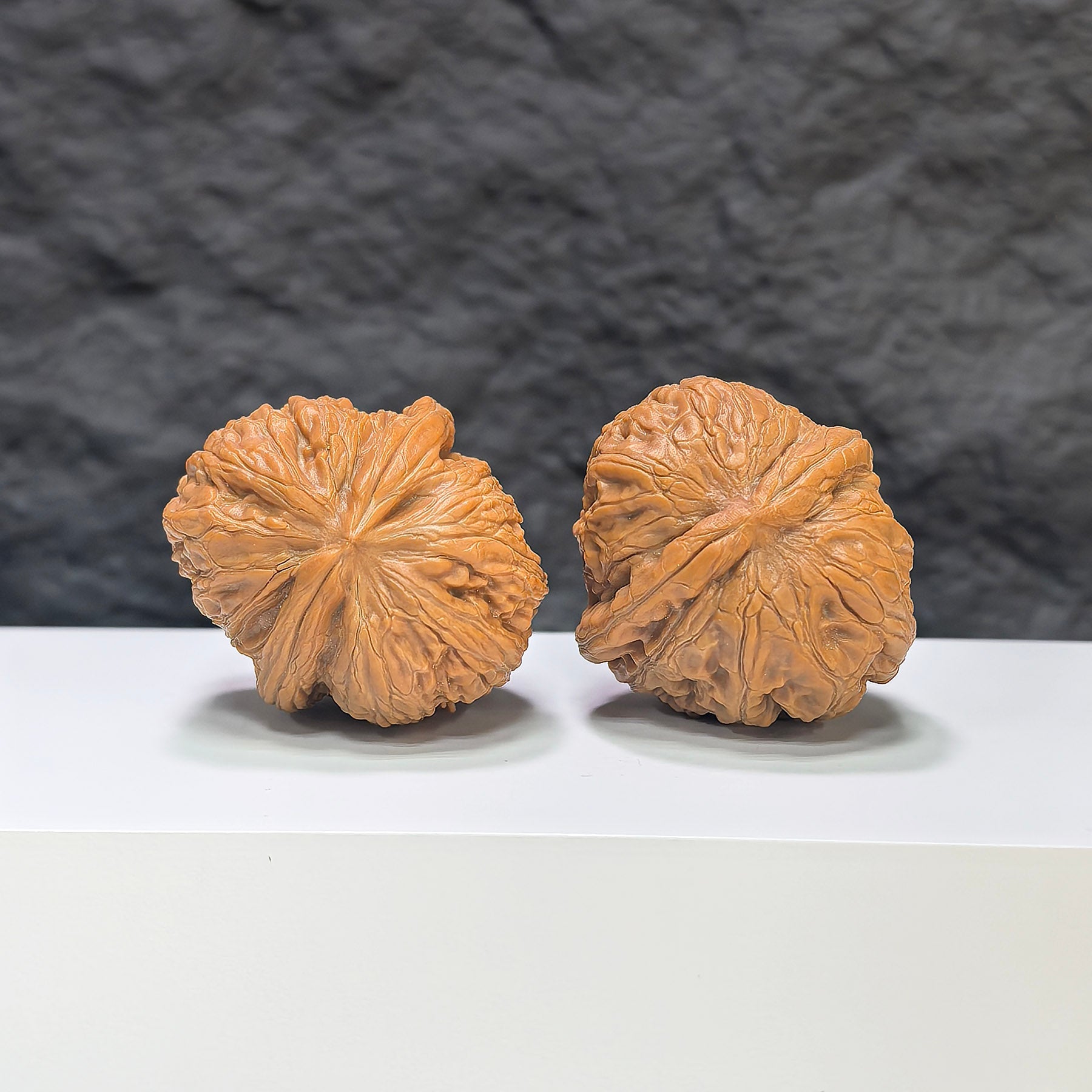 【精選級】平谷元寶 文玩核桃 (3.6 × 3.9cm) | [Selected Grade] Pinggu Sycee Walnut (3.6 × 3.9cm) - SKU: PGYB-1S1