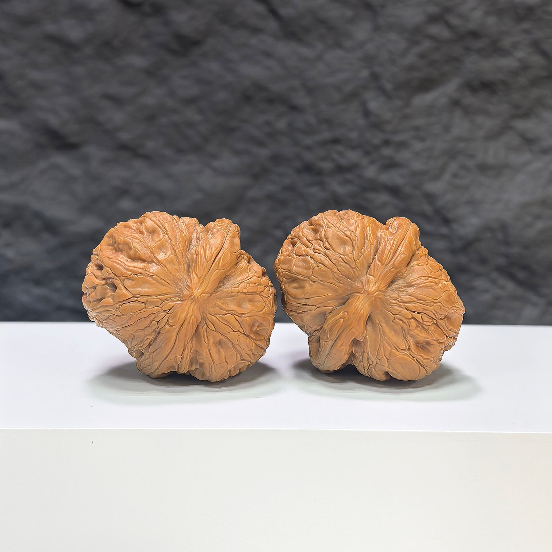 【精選級】平谷元寶 文玩核桃 (3.5 × 3.9cm) | [Selected Grade] Pinggu Sycee Walnut (3.5 × 3.9cm) - SKU: PGYB-1S2