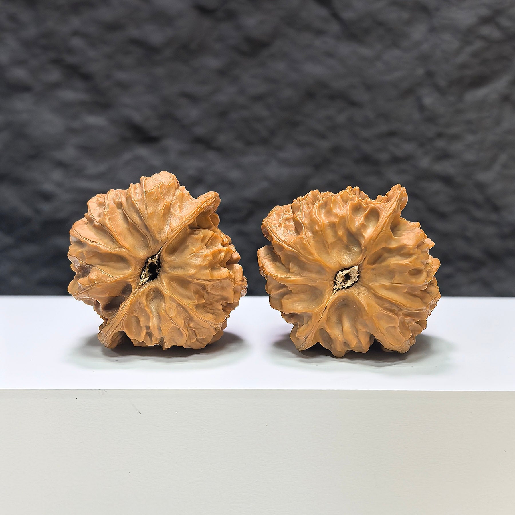 【收藏級】九龍峪桃心 文玩核桃 (3.9 × 3.9cm) | [Collector's Grade] Jiulongyu Peach Heart Walnut (3.9 × 3.9cm) - SKU: TXJLY-1A8