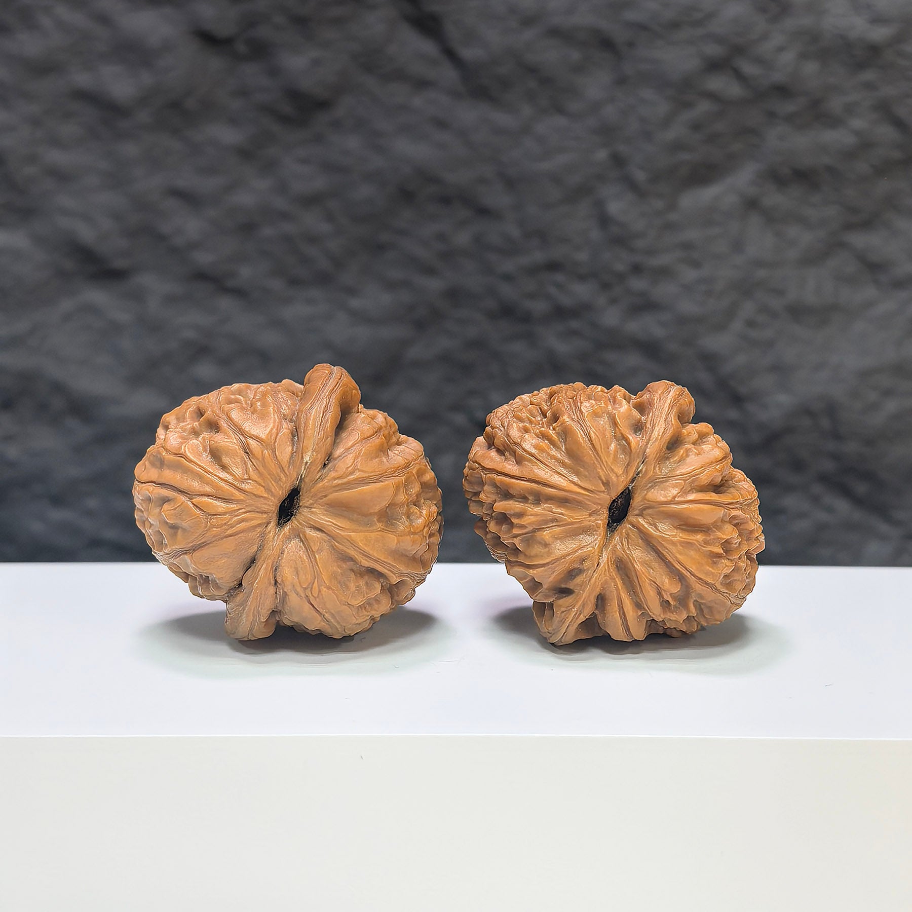 【精選級】平谷元寶 文玩核桃 (3.5 × 3.9cm) | [Selected Grade] Pinggu Sycee Walnut (3.5 × 3.9cm) - SKU: PGYB-1S4