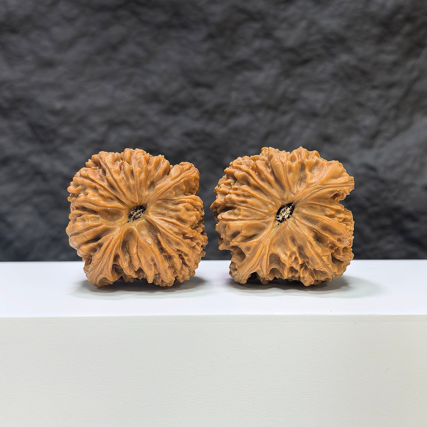 【收藏級】球形南疆石 文玩核桃 (4.2 × 4.2cm) | [Collector's Grade] Spherical Nanjiangstone Walnut (4.2 × 4.2cm) - SKU: QXNJS-1C4