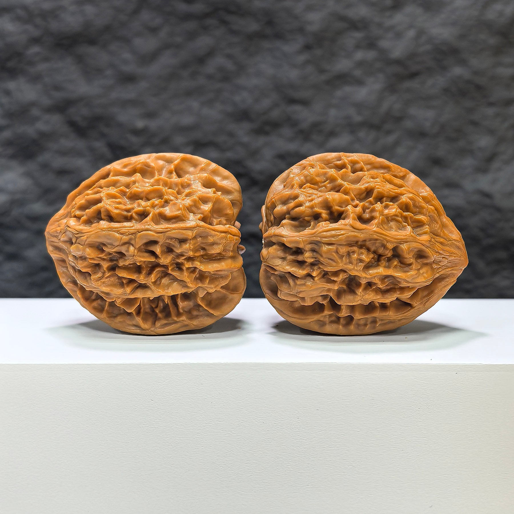【收藏級】北京雞心 文玩核桃 (4.4 × 4.2cm) | [Collector's Grade] Beijing Chicken Heart Walnut (4.4 × 4.2cm) - SKU: JX-1B2