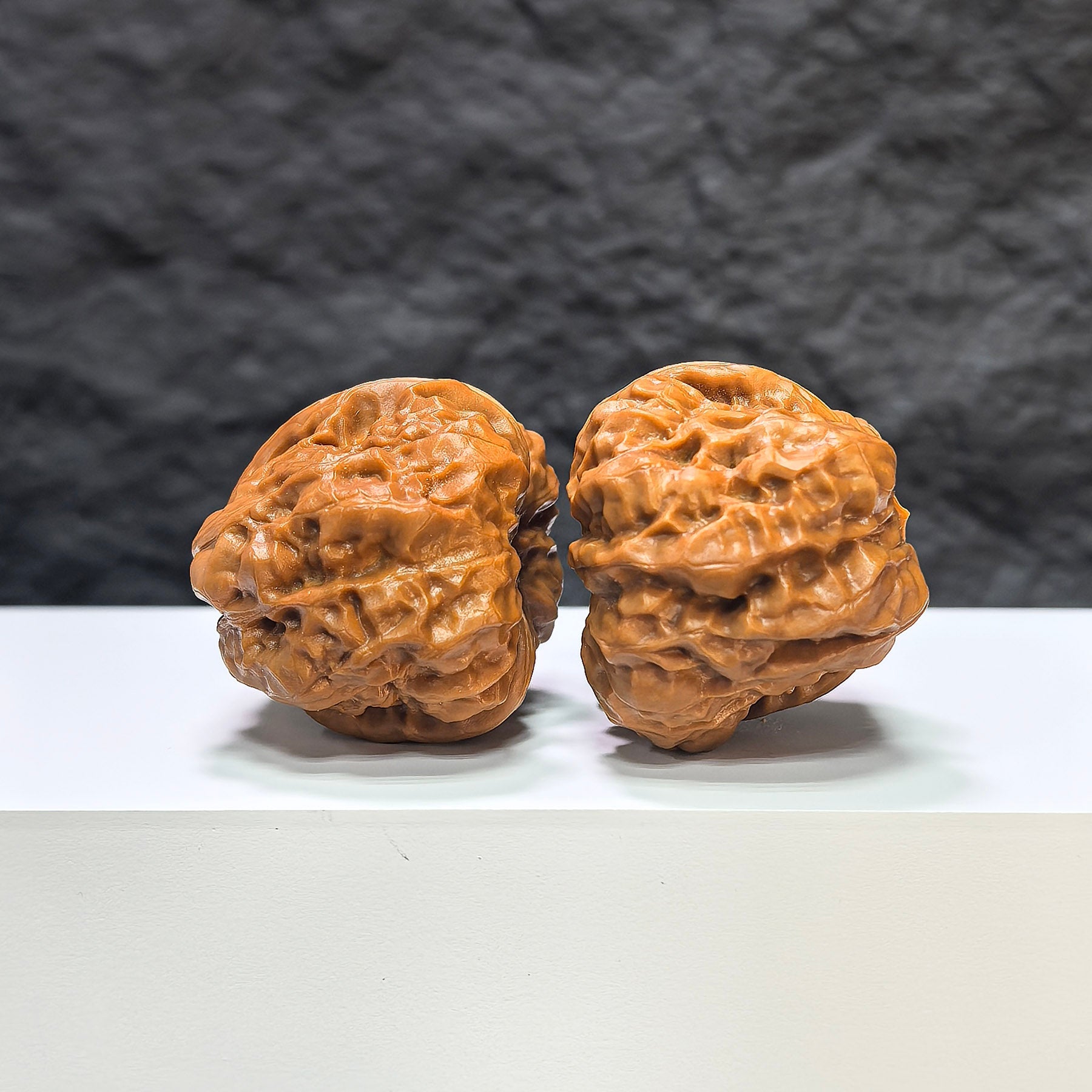 【收藏級】蟾蜍水晶蛙 文玩核桃 (3.6 × 4.2cm) | [Collector's Grade] Toad Crystal Frog Walnut (3.6 × 4.2cm) - SKU: SJW-1A7