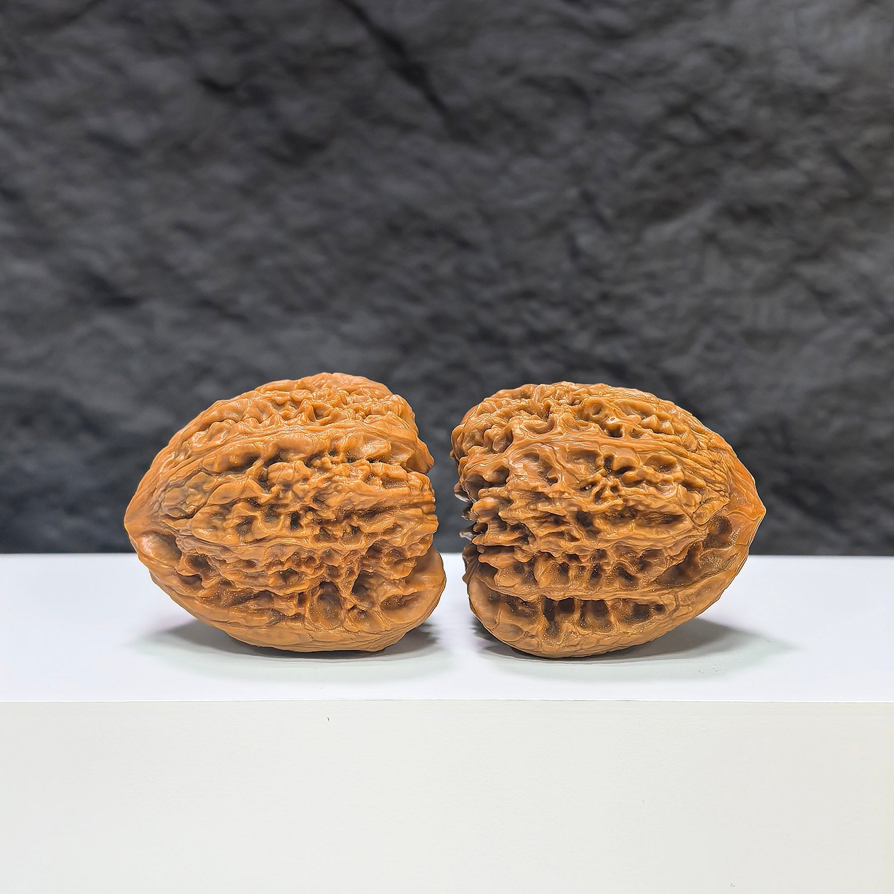【收藏級】三角南疆石 文玩核桃 (4.0 × 3.9cm) | [Collector's Grade] Tri-Angular Nanjiangstone Walnut (4.0 × 3.9cm) - SKU: SJNJS-1C0